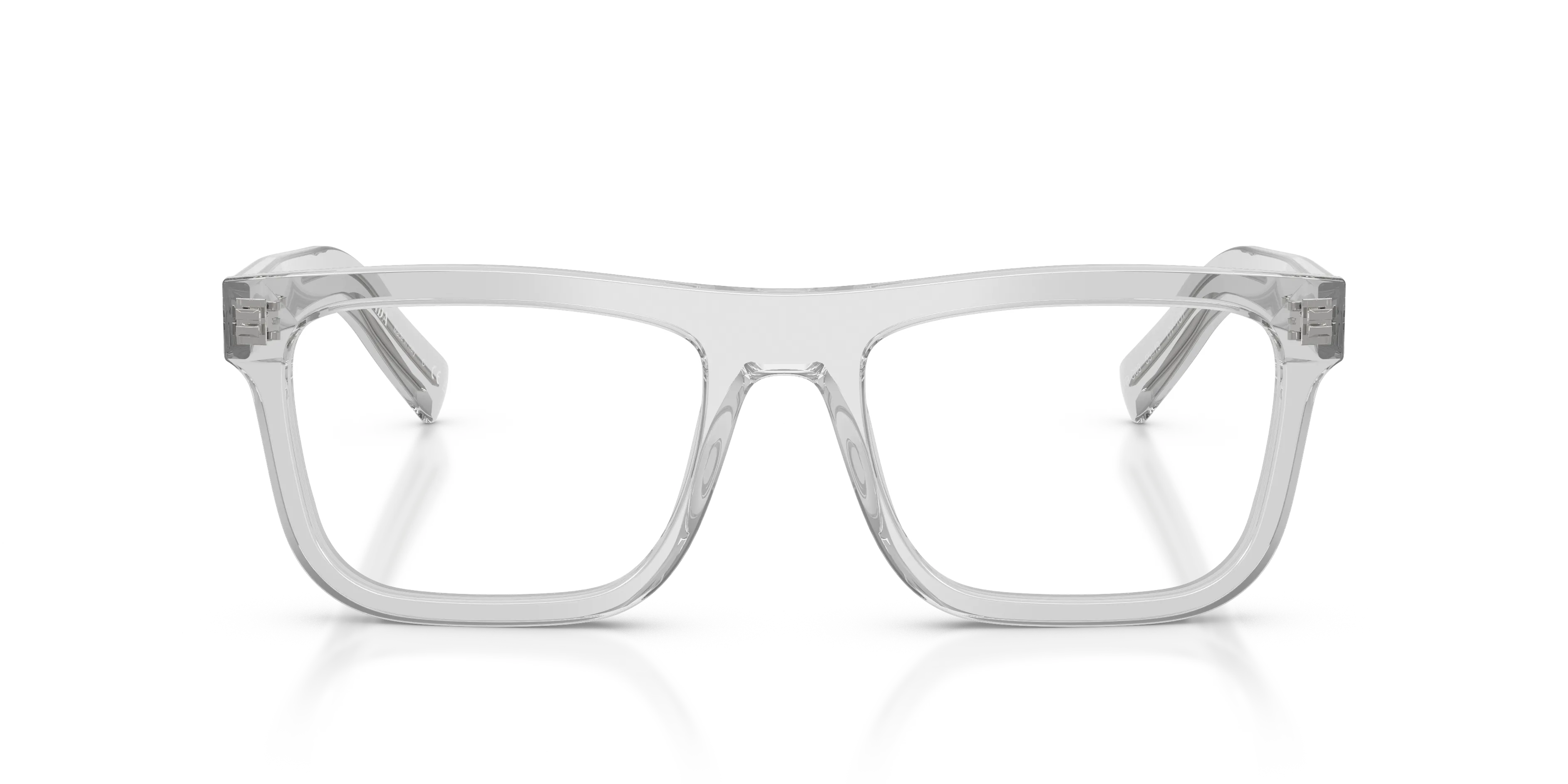 Prada PR C03V 17P1O1 Montature da vista Acetato Grigio Pillow Normale - immagine 3
