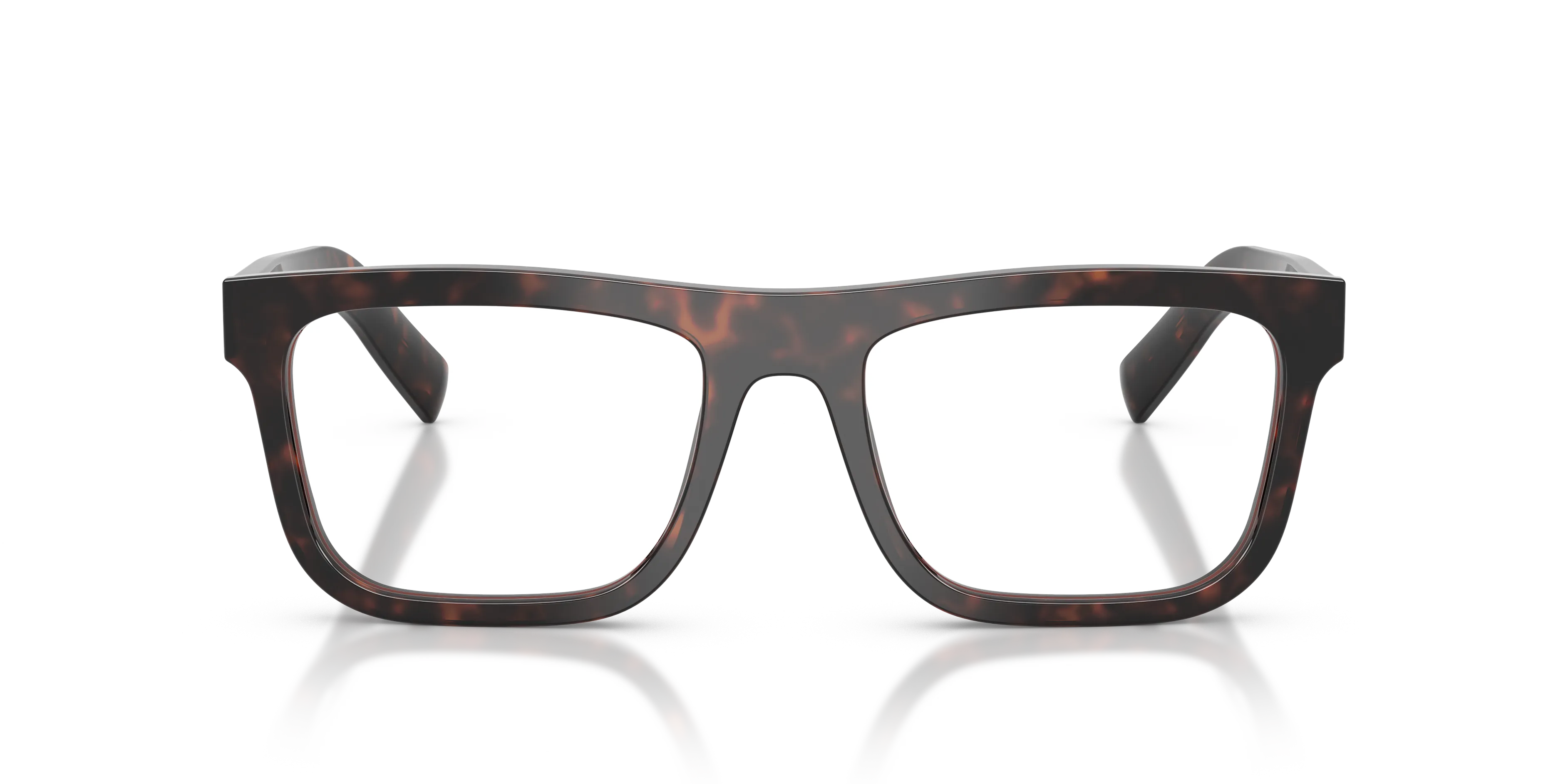 Prada PR C03V 17N1O1 Montature da vista Acetato Tartaruga Pillow Normale - immagine 3