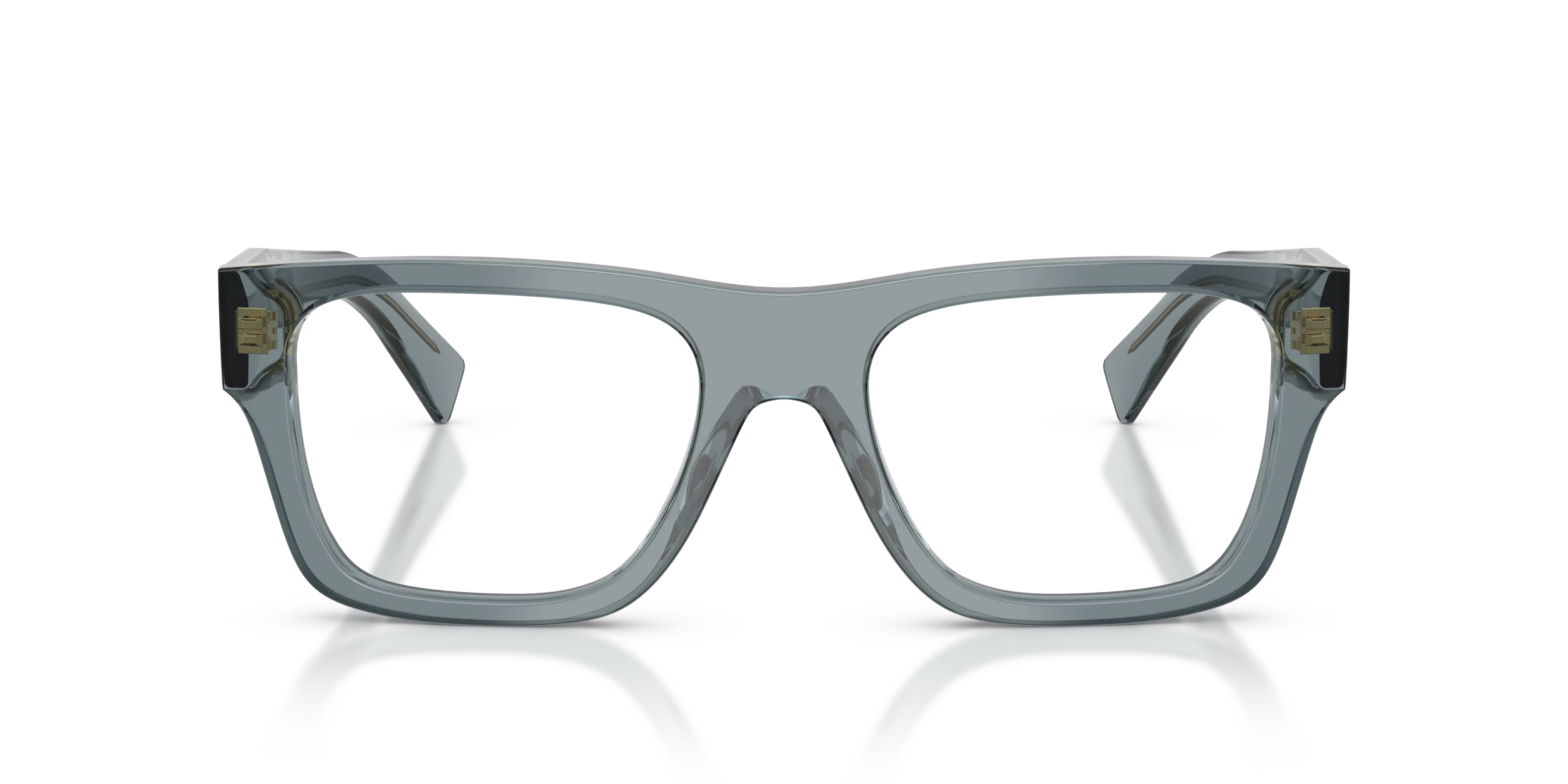 Prada PR C01V 17T1O1 Montature da vista Acetato Blu Pillow Normale - immagine 3