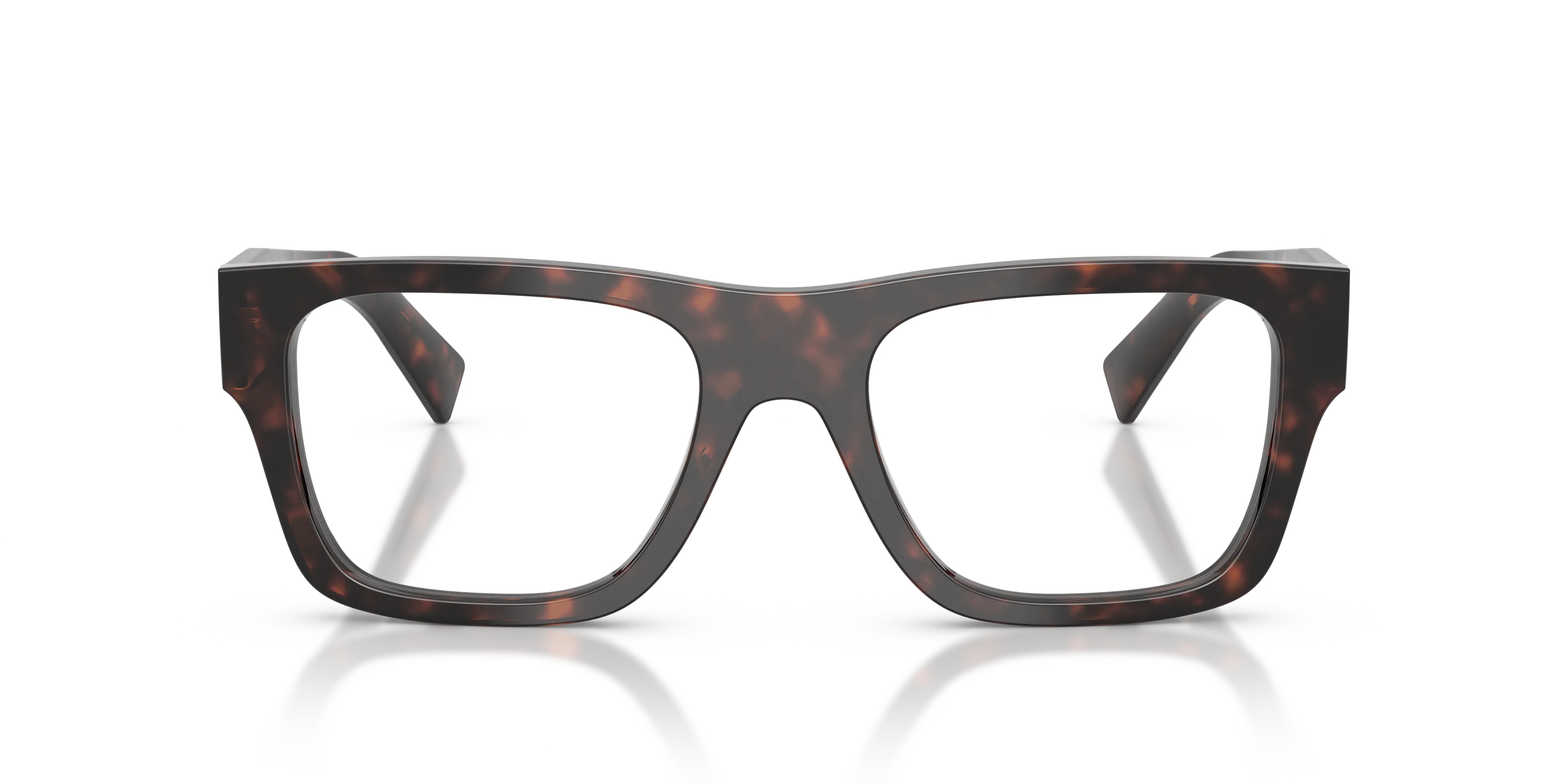 Prada PR C01V 17N1O1 Montature da vista Acetato Tartaruga Pillow Normale - immagine 3