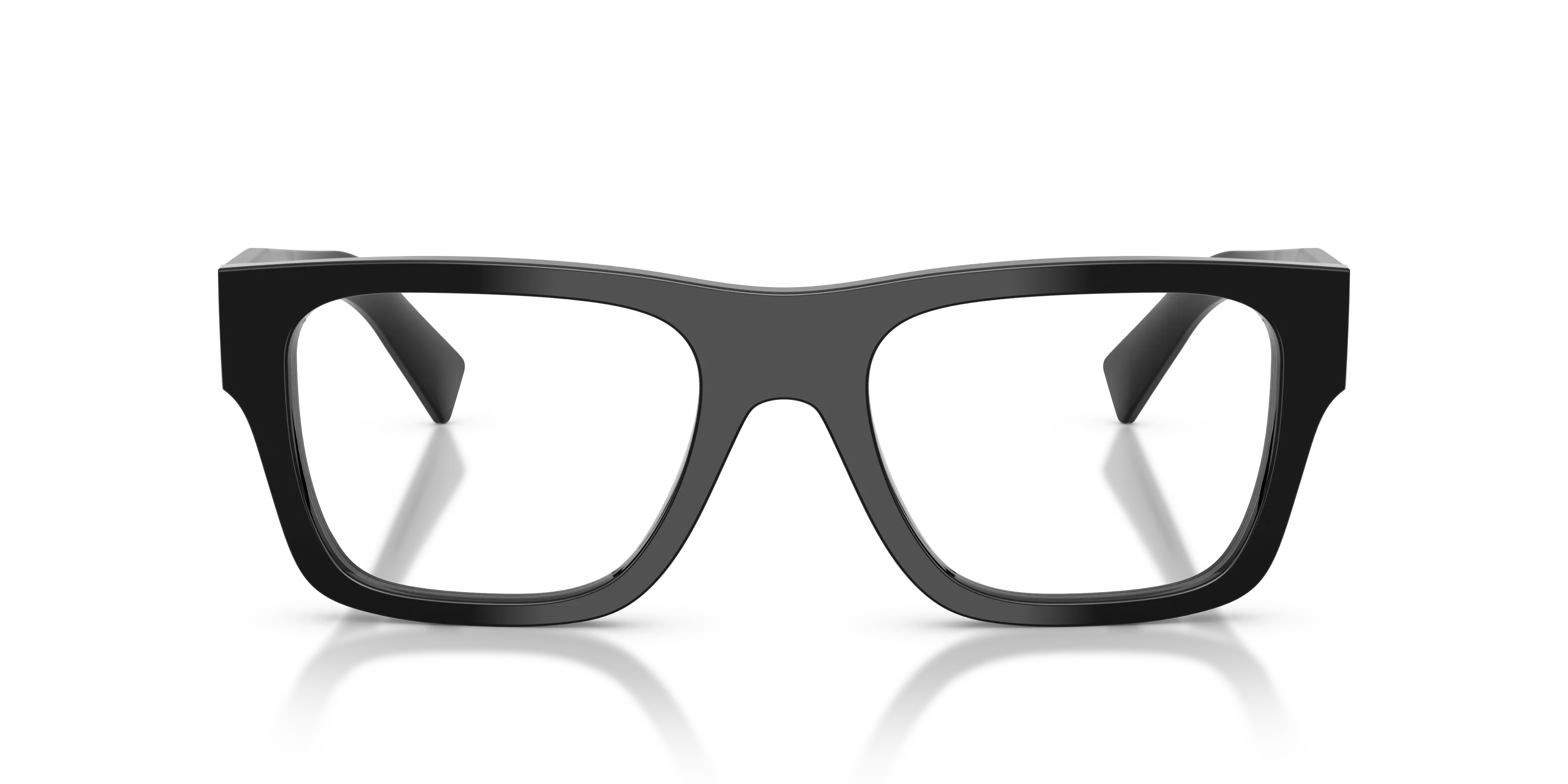 Prada PR C01V 16K1O1 Montature da vista Acetato Nero Pillow Normale - immagine 3