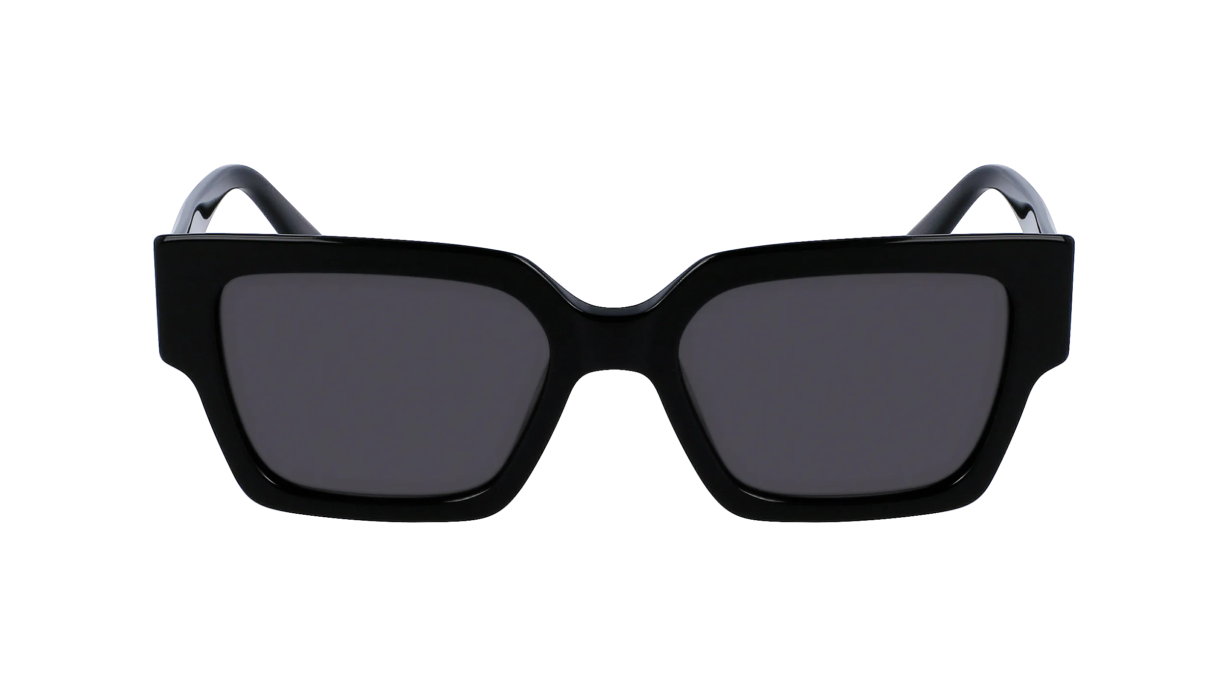 Karl Lagerfeld KL6089S 001 Occhiali da sole Acetato Nero Grigio Squadrata Normale Fotocromatiche - immagine 3