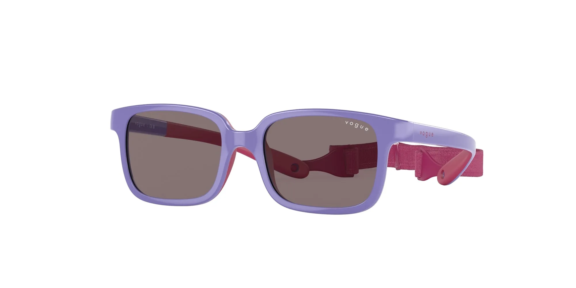 VOGUE EYEWEAR VJ2017 30257N Occhiali da sole bambino Iniettato Viola Viola Pillow Normale - immagine 1