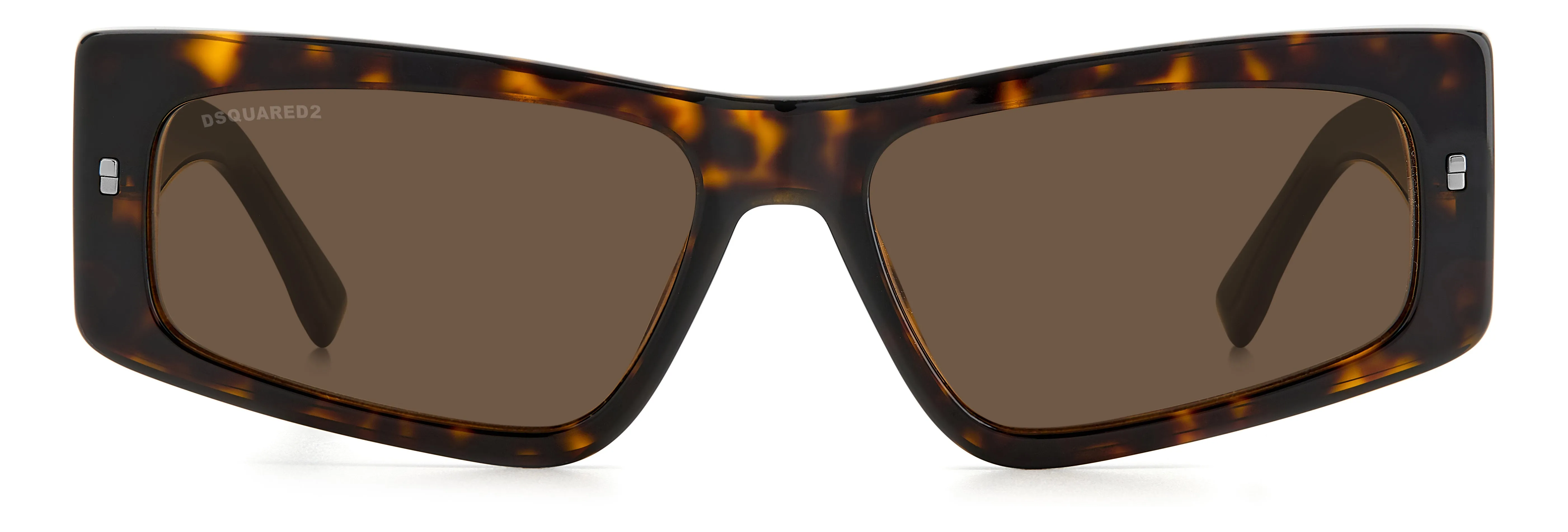 Dsquared2 ICON 0007/S 086/70 Occhiali da sole Acetato Havana Marrone Farfalla - immagine 2