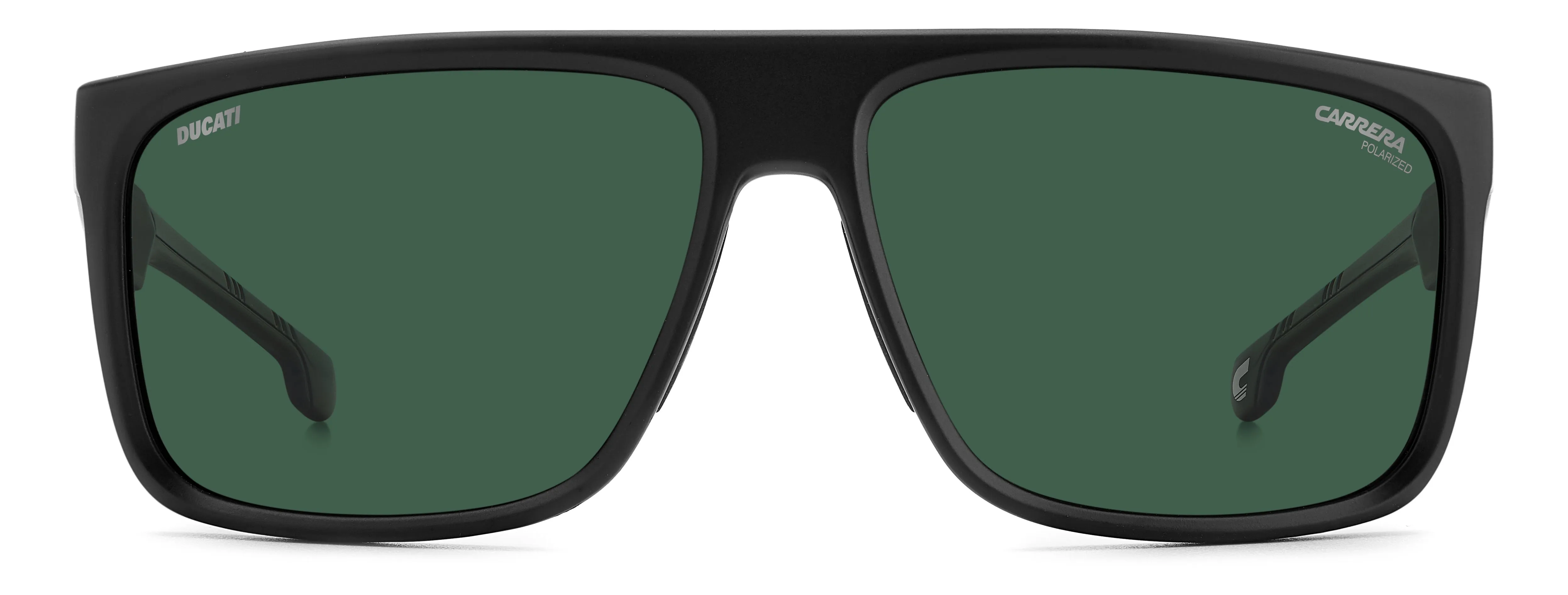 Carrera Ducati CARDUC 011/S 003/UC Occhiali da sole Plastica Nero-opaco Verde Squadrata Polarizzata - immagine 2