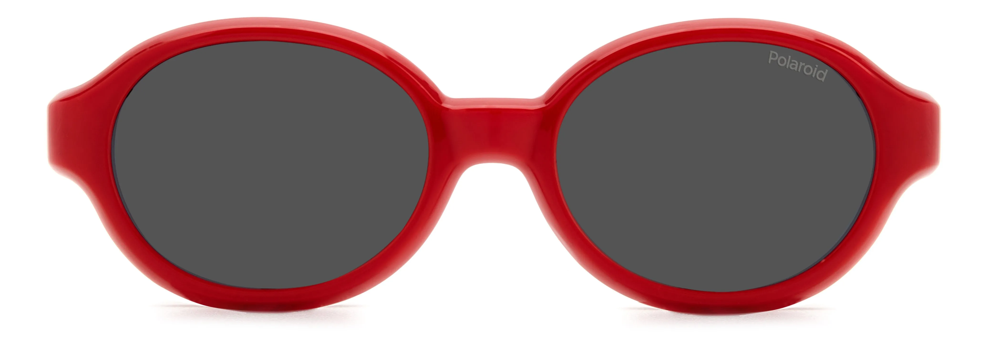 Polaroid PLD K004 CL-ON C9A/M9 Occhiali da sole bambino Bio Poliammide Rosso Grigio Rotonda Polarizzata Clip-on - immagine 2