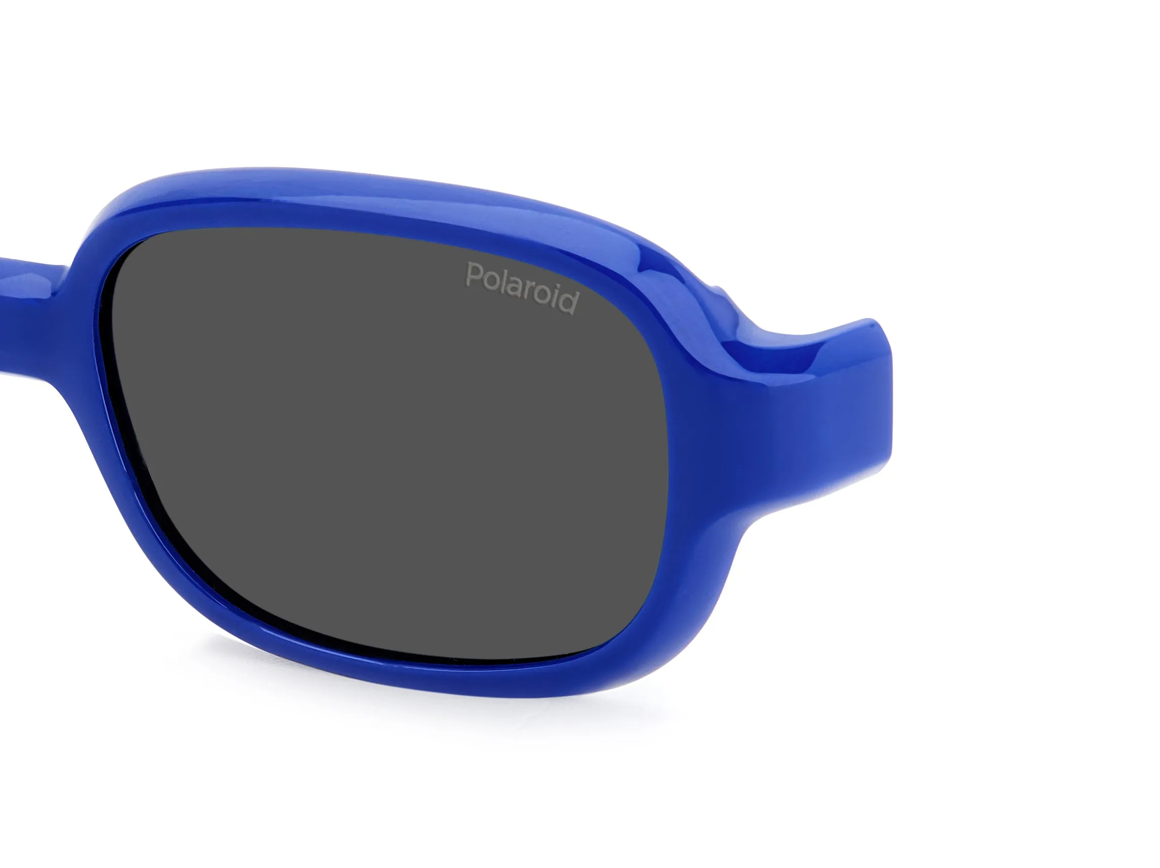 Polaroid PLD K003 CL-ON PJP/M9 Occhiali da sole bambino Bio Poliammide Blu Grigio Squadrata Polarizzata Clip-on - immagine 3