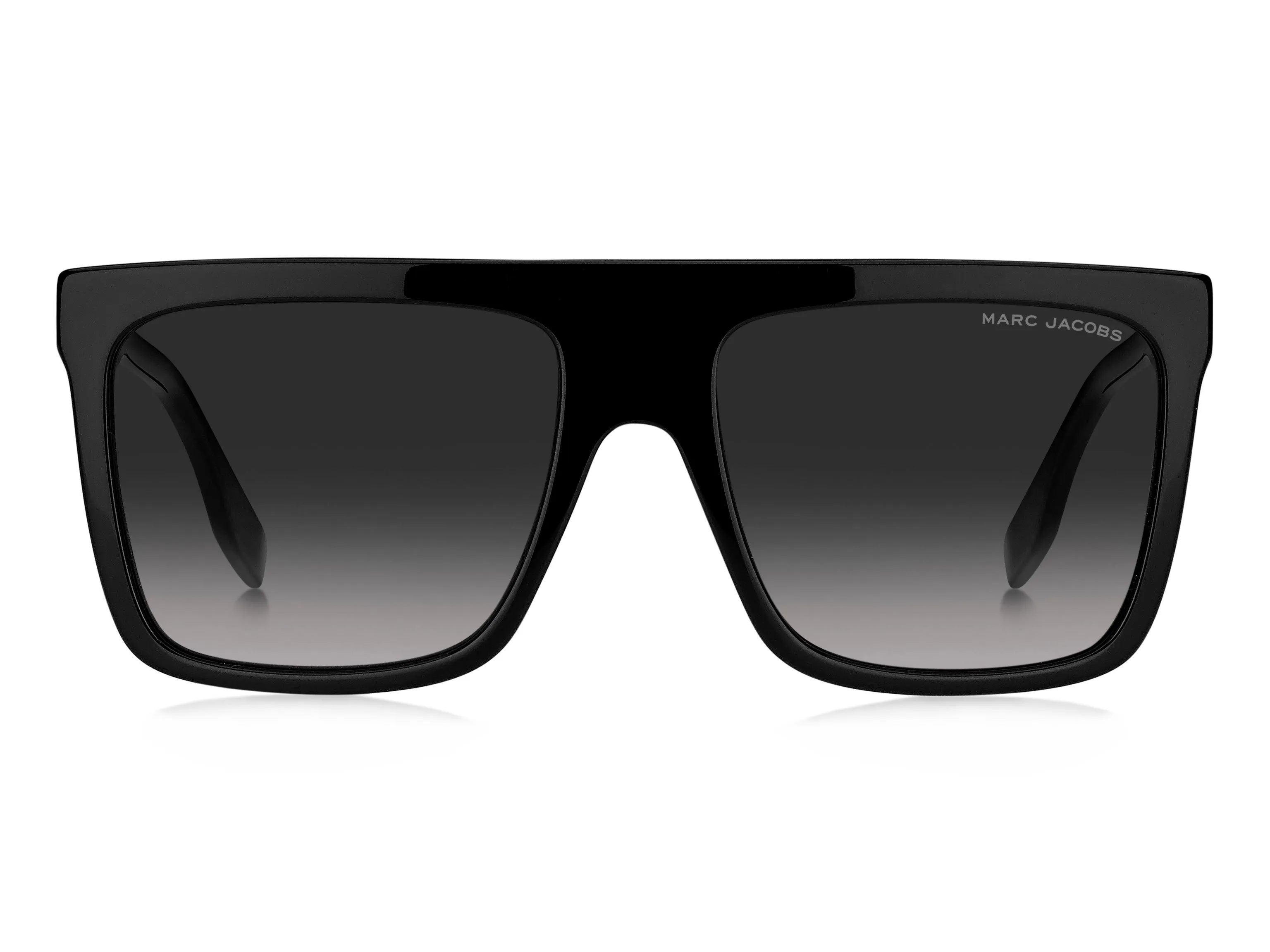 Marc Jacobs MARC 639/S 807/9O Occhiali da sole Plastica Nero Grigio Squadrata Sfumato - immagine 2
