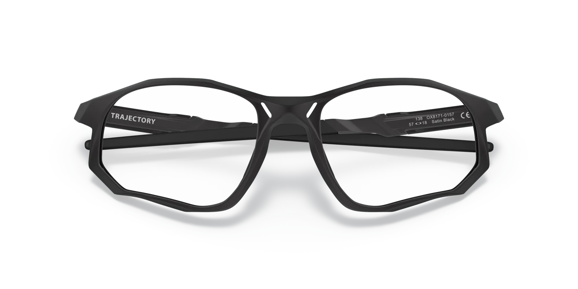 Oakley OX8171 TRAJECTORY 817101 Montature da vista O_Matter Nero Squadrata Normale - immagine 2