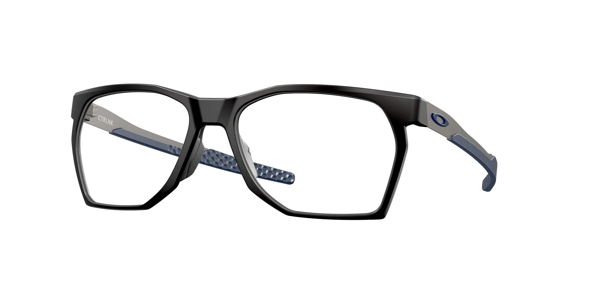 Oakley OX8059 CTRLNK 805904 Montature da vista O_Matter Nero Trasparente Squadrata Normale - immagine 1