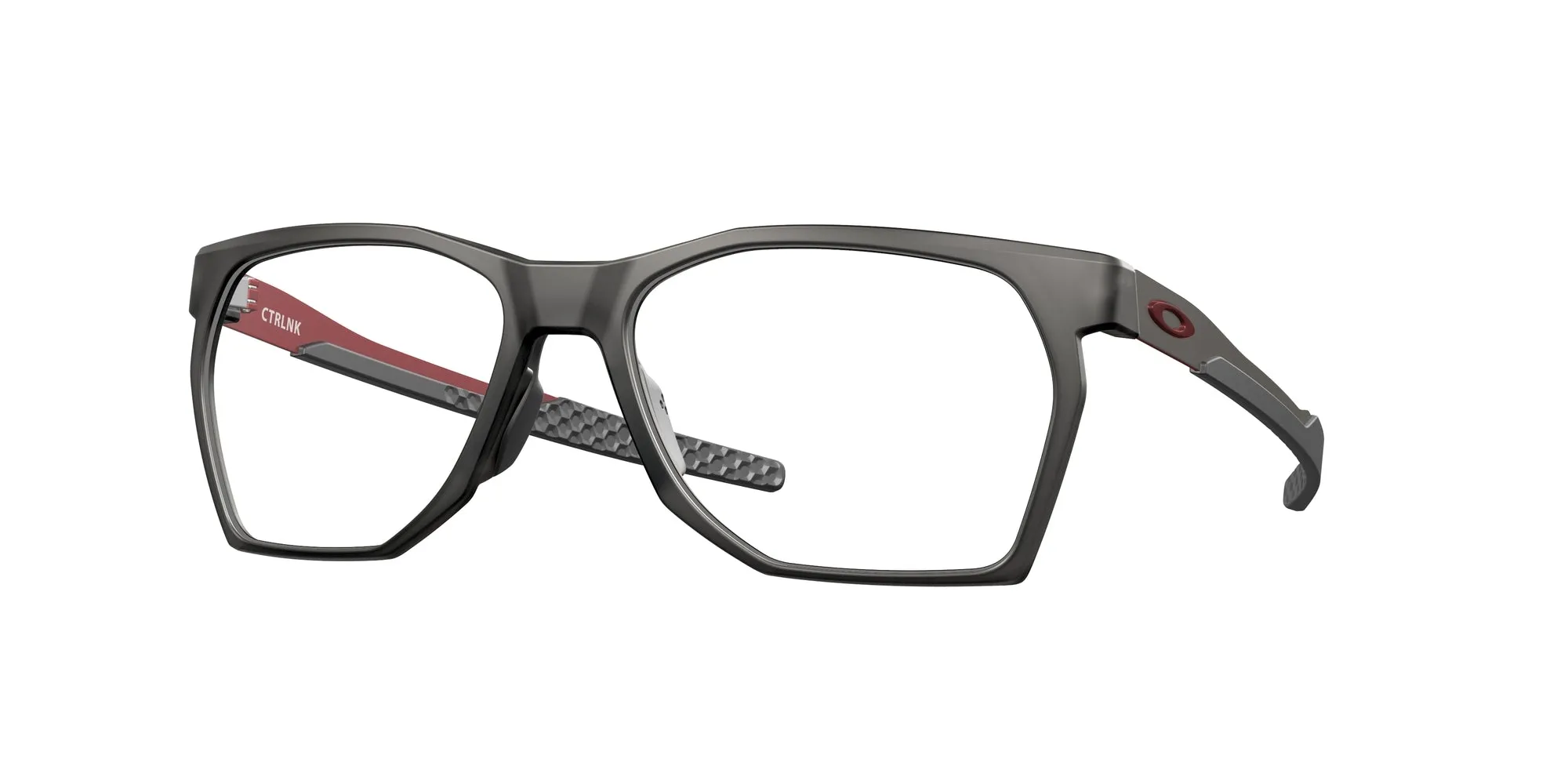 Oakley OX8059 CTRLNK 805902 Montature da vista O_Matter Grigio Trasparente Squadrata Normale - immagine 1