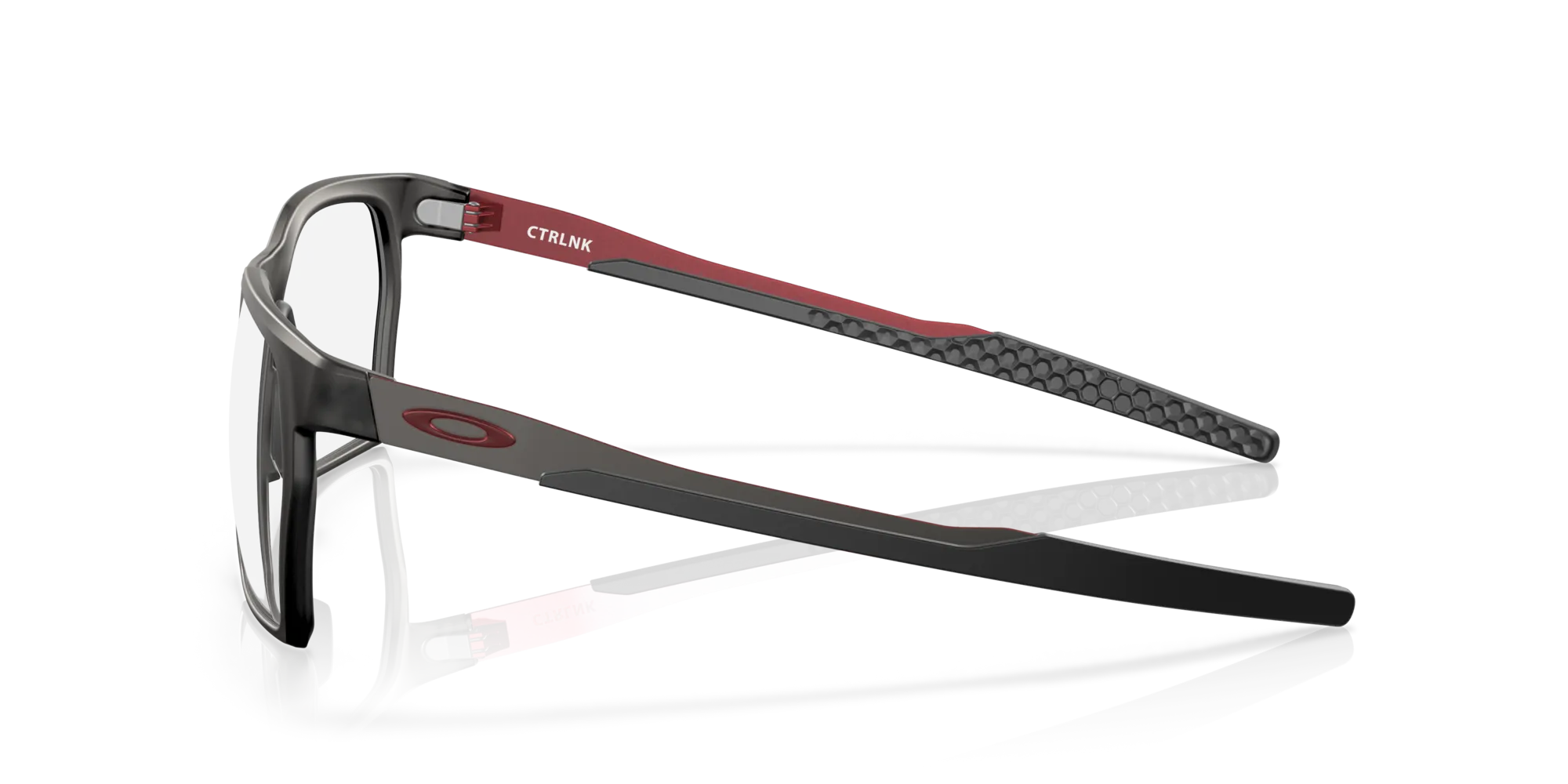 Oakley OX8059 CTRLNK 805902 Montature da vista O_Matter Grigio Trasparente Squadrata Normale - immagine 4