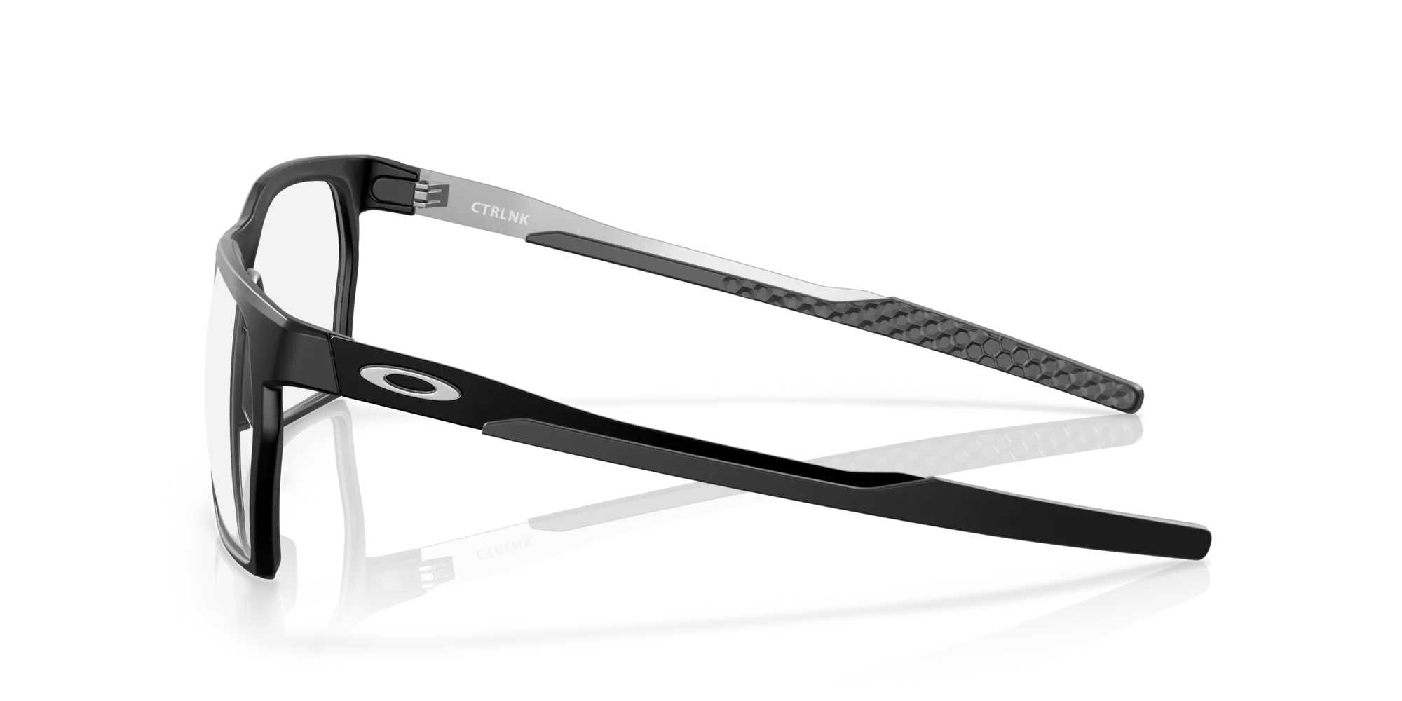 Oakley OX8059 CTRLNK 805901 Montature da vista O_Matter Nero Trasparente Squadrata Normale - immagine 4