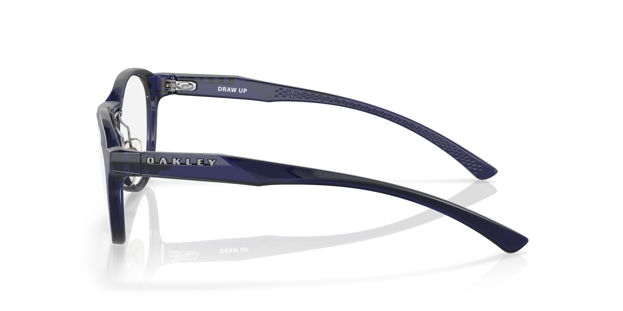 Oakley OX8057 DRAW UP 805704 Montature da vista O_Matter Blu Rotonda Normale - immagine 4