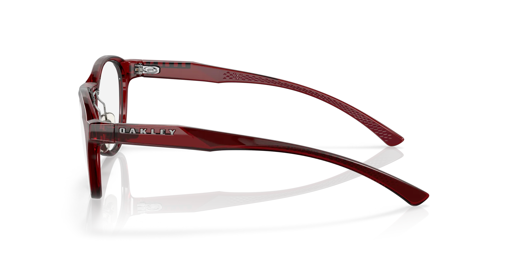 Oakley OX8057 DRAW UP 805703 Montature da vista O_Matter Rosso Rotonda Normale - immagine 4
