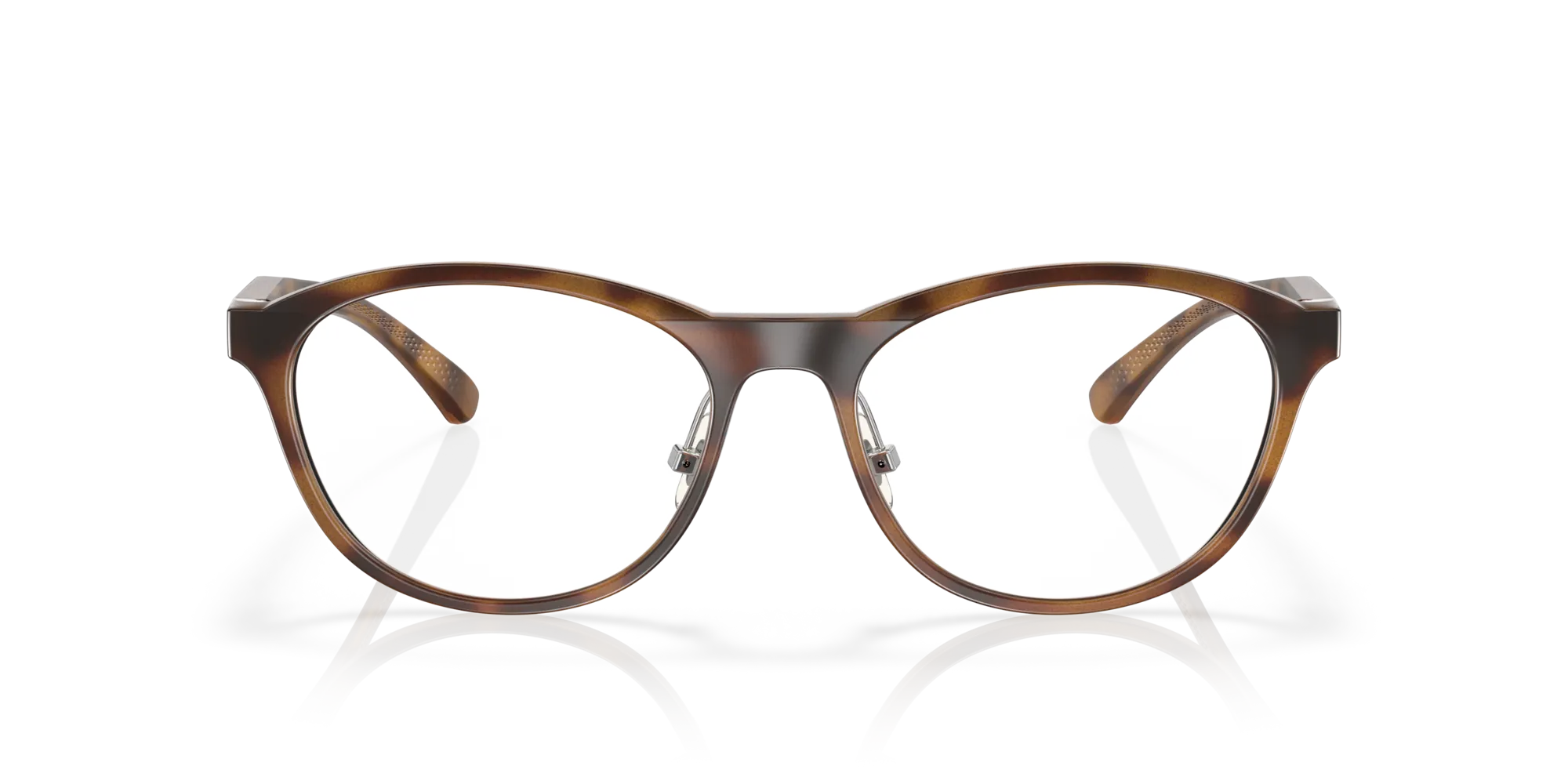 Oakley OX8057 DRAW UP 805702 Montature da vista O_Matter Marrone Trasparente Rotonda Normale - immagine 3