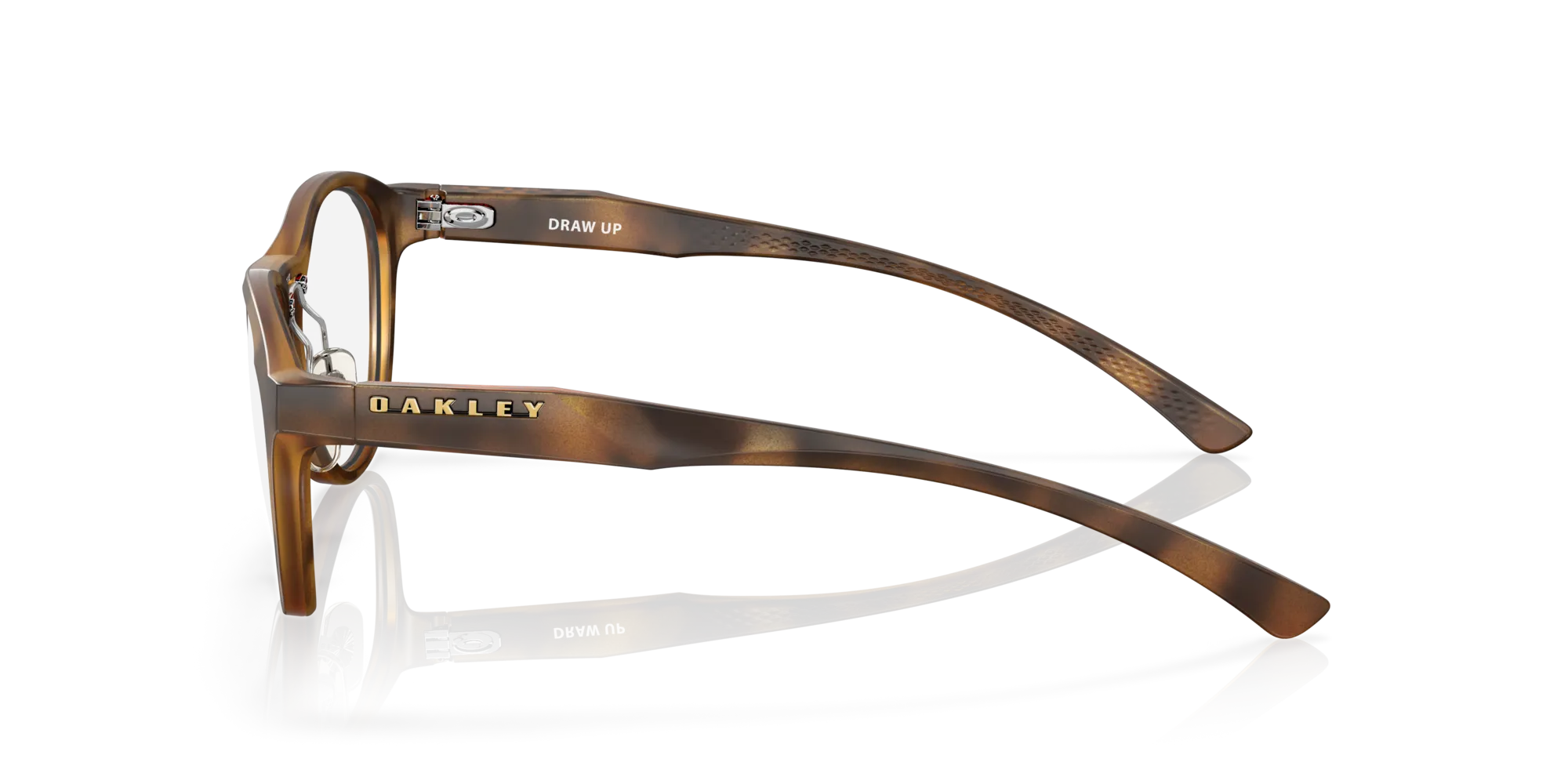 Oakley OX8057 DRAW UP 805702 Montature da vista O_Matter Marrone Rotonda Normale - immagine 4