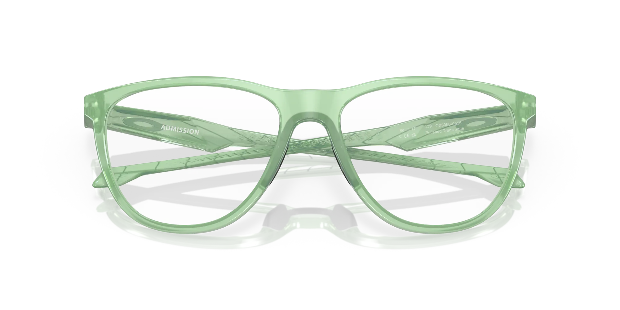Oakley OX8056 ADMISSION 805605 Montature da vista O_Matter Verde Rotonda Normale - immagine 2
