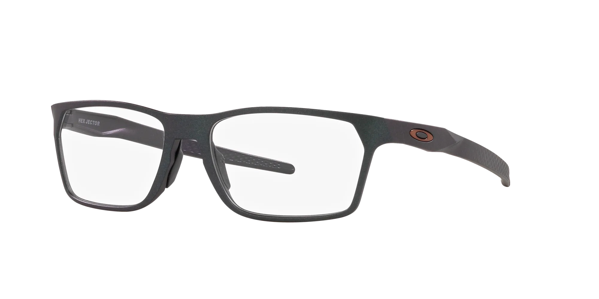 Oakley OX8032 HEX JECTOR 803207 Montature da vista O_Matter Argento Trasparente Squadrata Normale - immagine 3