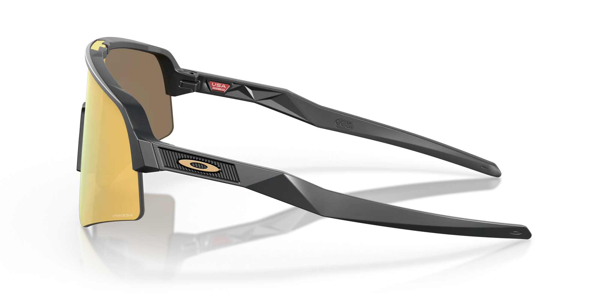 Oakley OO9465 SUTRO LITE SWEEP 946517 Occhiali da sole O_Matter Grigio Oro Maschera Normale Prizm - immagine 4