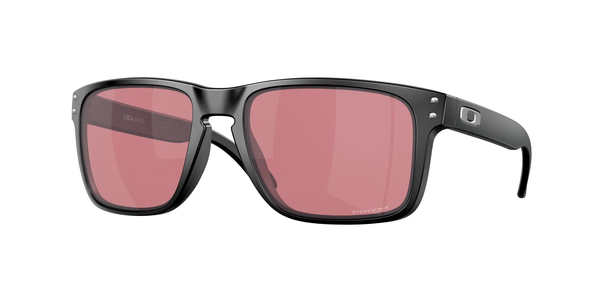 Oakley OO9417 HOLBROOK XL 941735 Occhiali da sole O_Matter Nero Viola Squadrata Normale Prizm - immagine 1