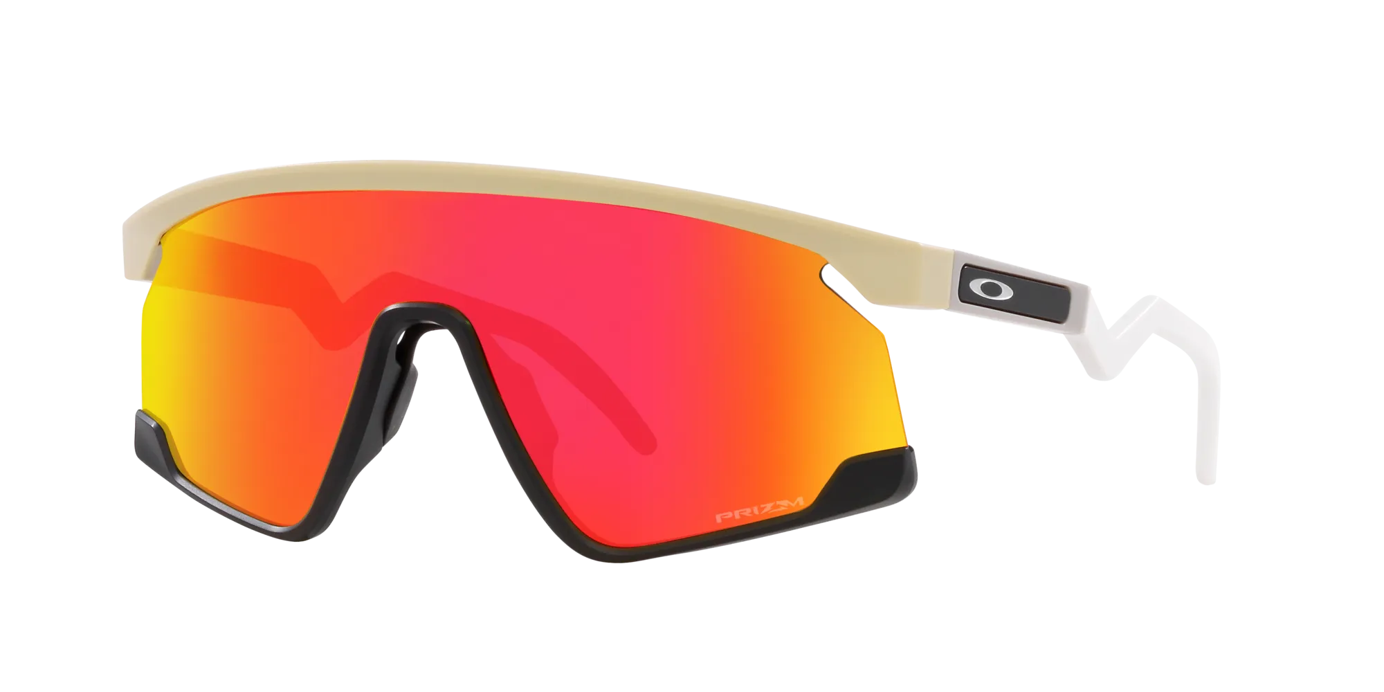 Oakley OO9280 BXTR 928004 Occhiali da sole O_Matter Marrone Rosso Maschera Normale Prizm - immagine 3