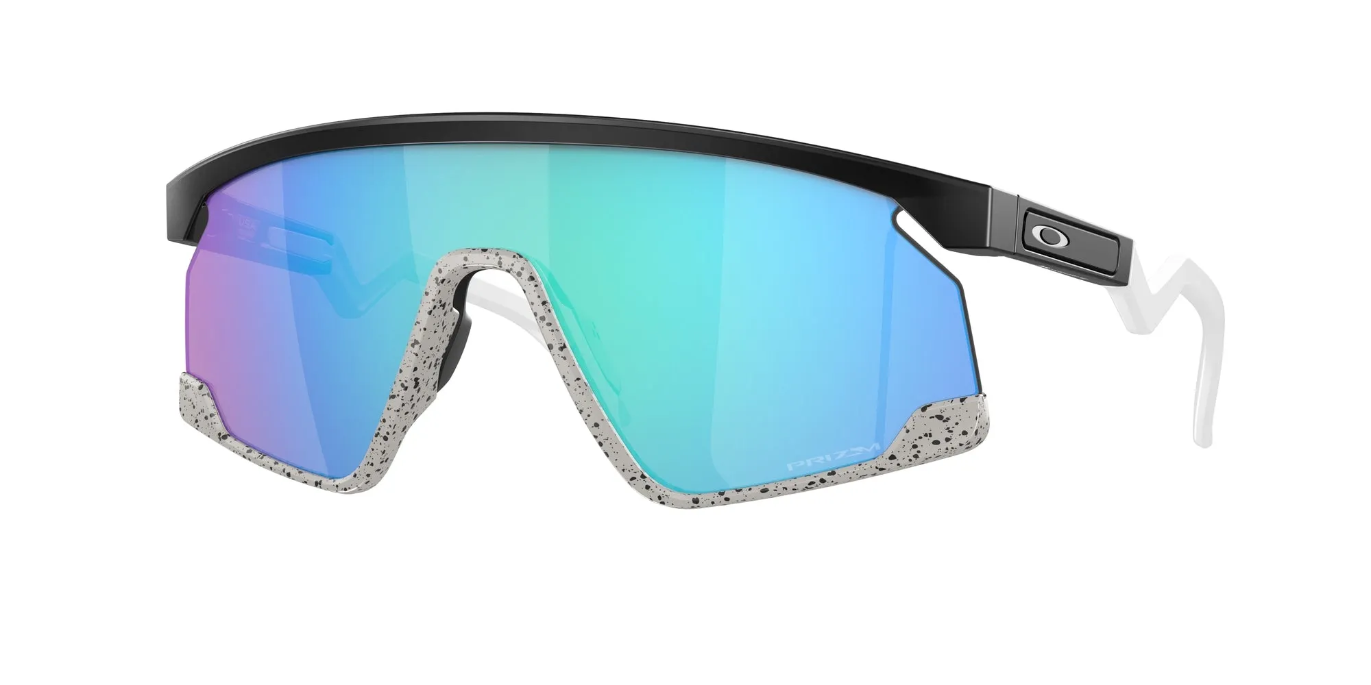 Oakley OO9280 BXTR 928003 Occhiali da sole O_Matter Nero Blu Maschera Normale Prizm - immagine 1