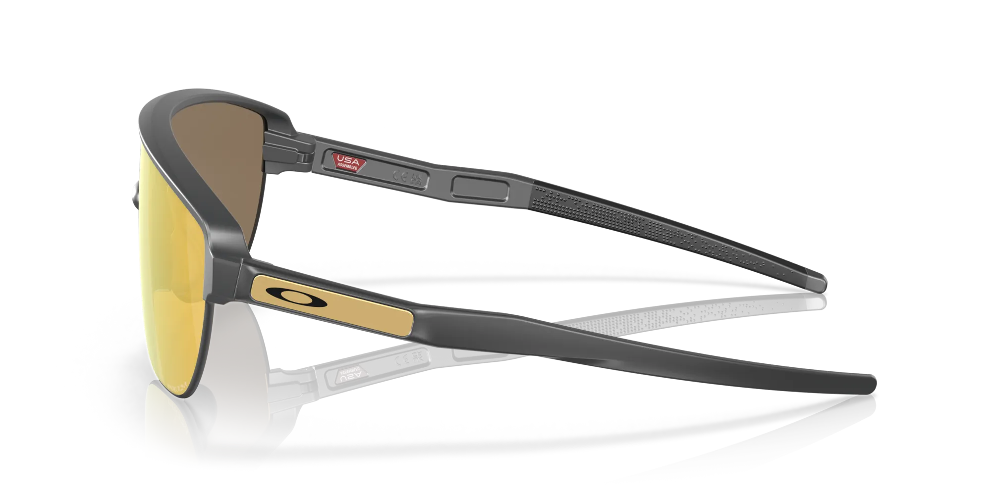Oakley OO9248 CORRIDOR 924803 Occhiali da sole O_Matter Grigio Oro Maschera Normale Prizm - immagine 4