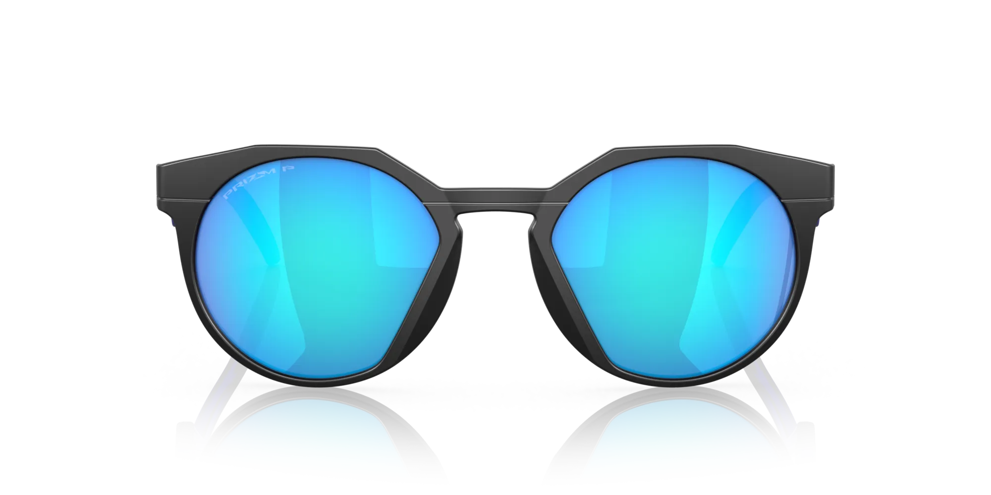 Oakley OO9242 HSTN 924204 Occhiali da sole O_Matter Nero Blu Rotonda Polarizzata Prizm - immagine 3