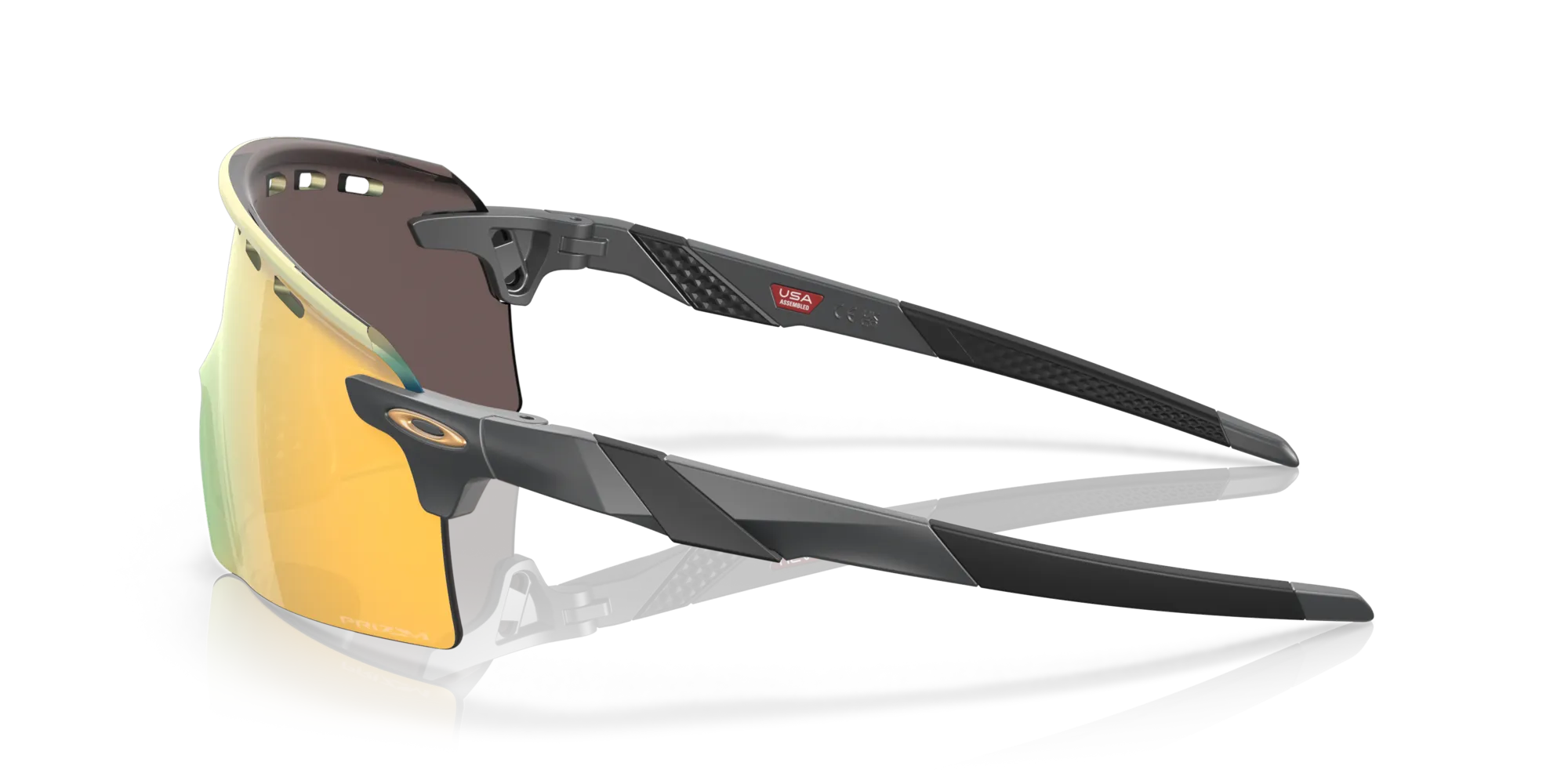 Oakley OO9235 ENCODER STRIKE VENTED 923506 Occhiali da sole O_Matter Grigio Oro Maschera Normale Prizm - immagine 4