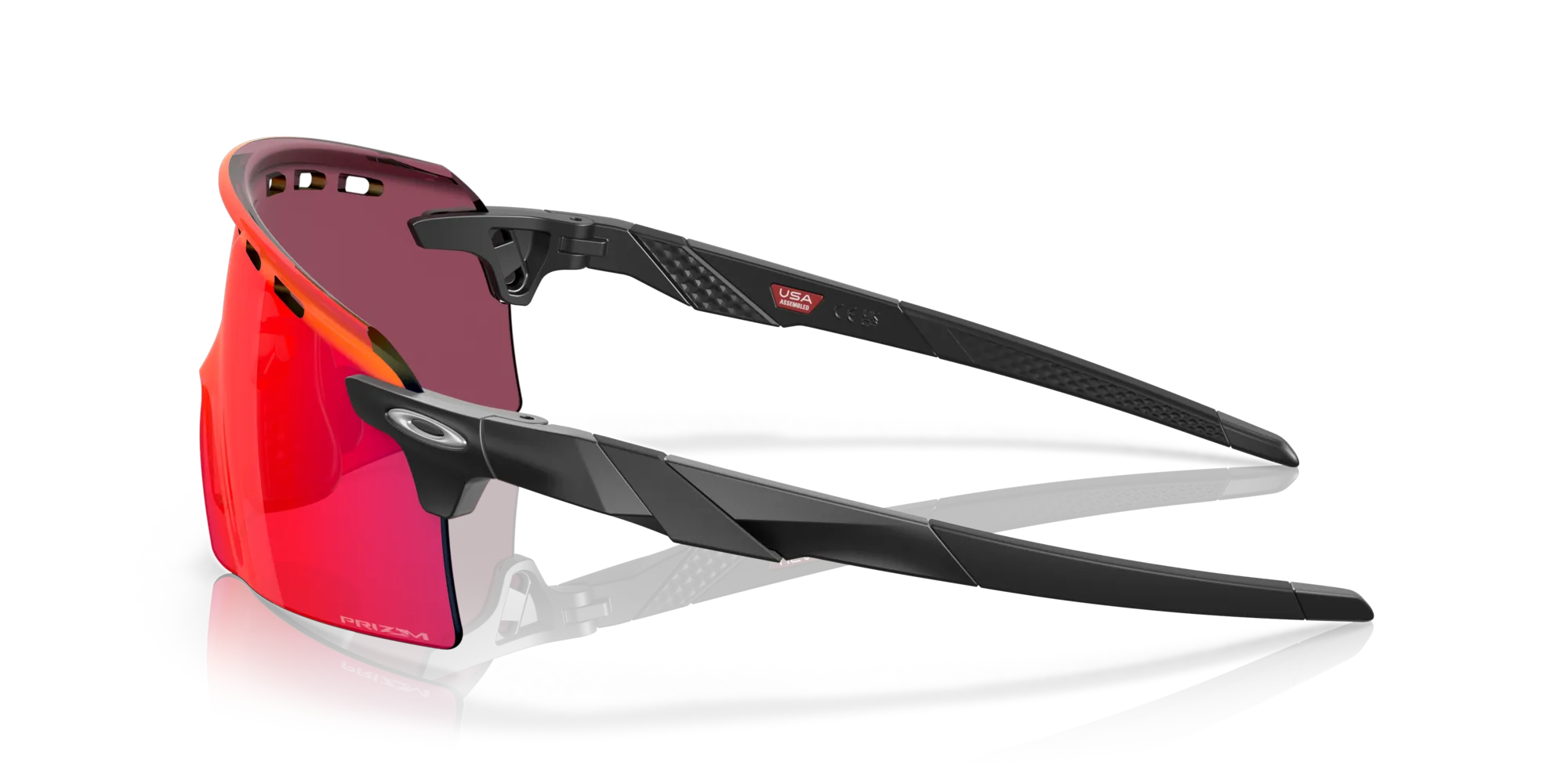 Oakley OO9235 ENCODER STRIKE VENTED 923502 Occhiali da sole O_Matter Nero Viola Maschera Normale Prizm - immagine 4