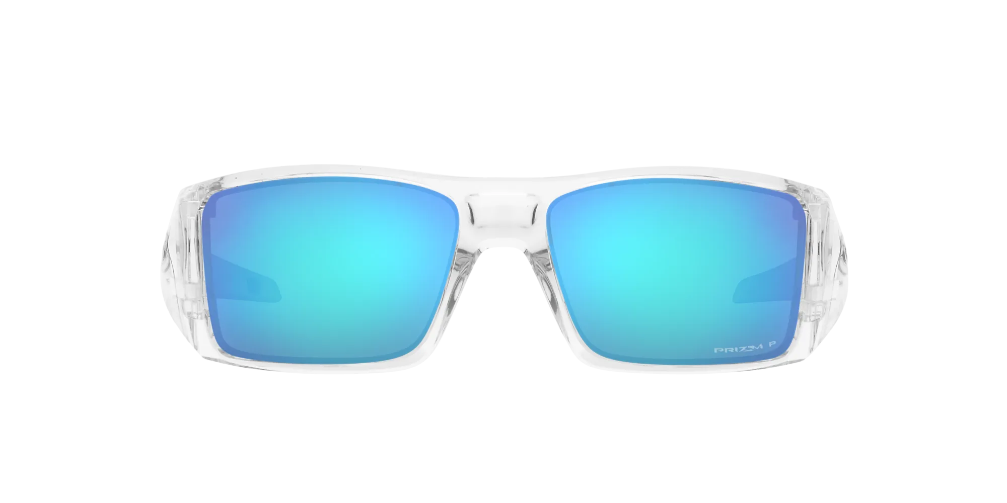 Oakley OO9231 HELIOSTAT 923107 Occhiali da sole O_Matter Trasparente Blu Squadrata Polarizzata Prizm - immagine 2