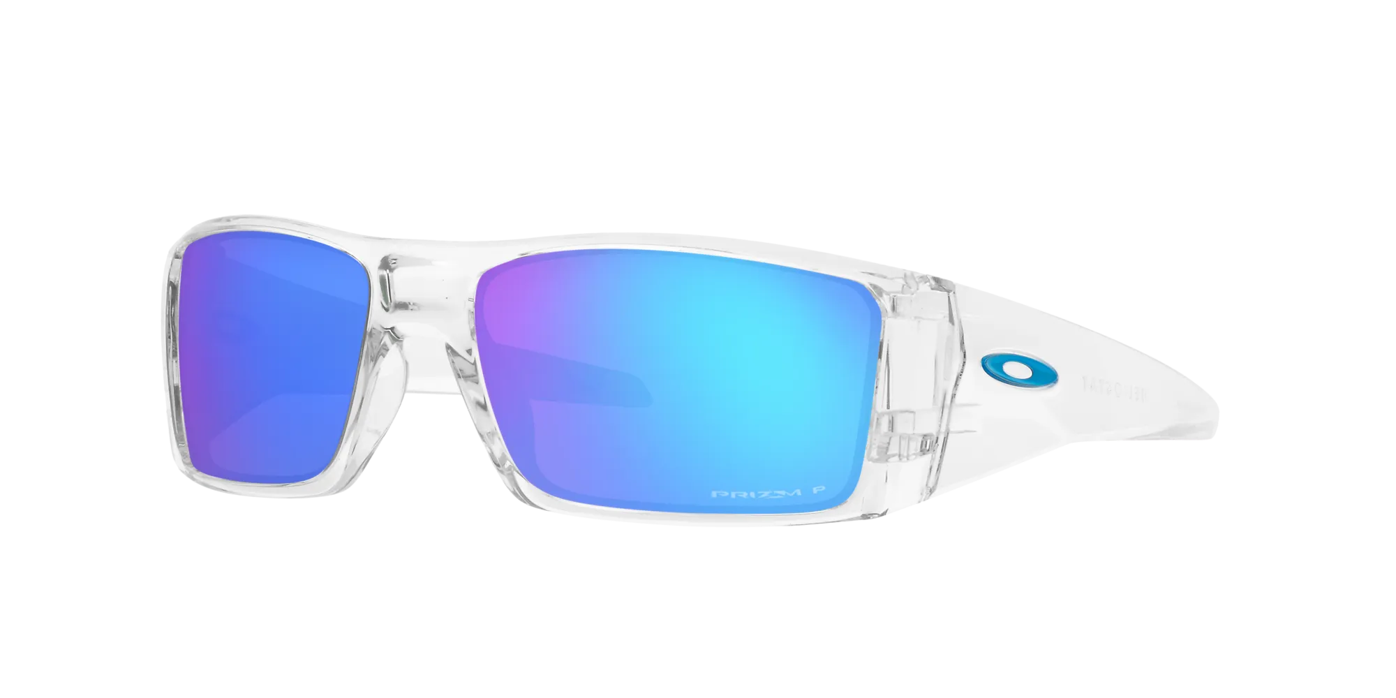 Oakley OO9231 HELIOSTAT 923107 Occhiali da sole O_Matter Trasparente Blu Squadrata Polarizzata Prizm - immagine 3
