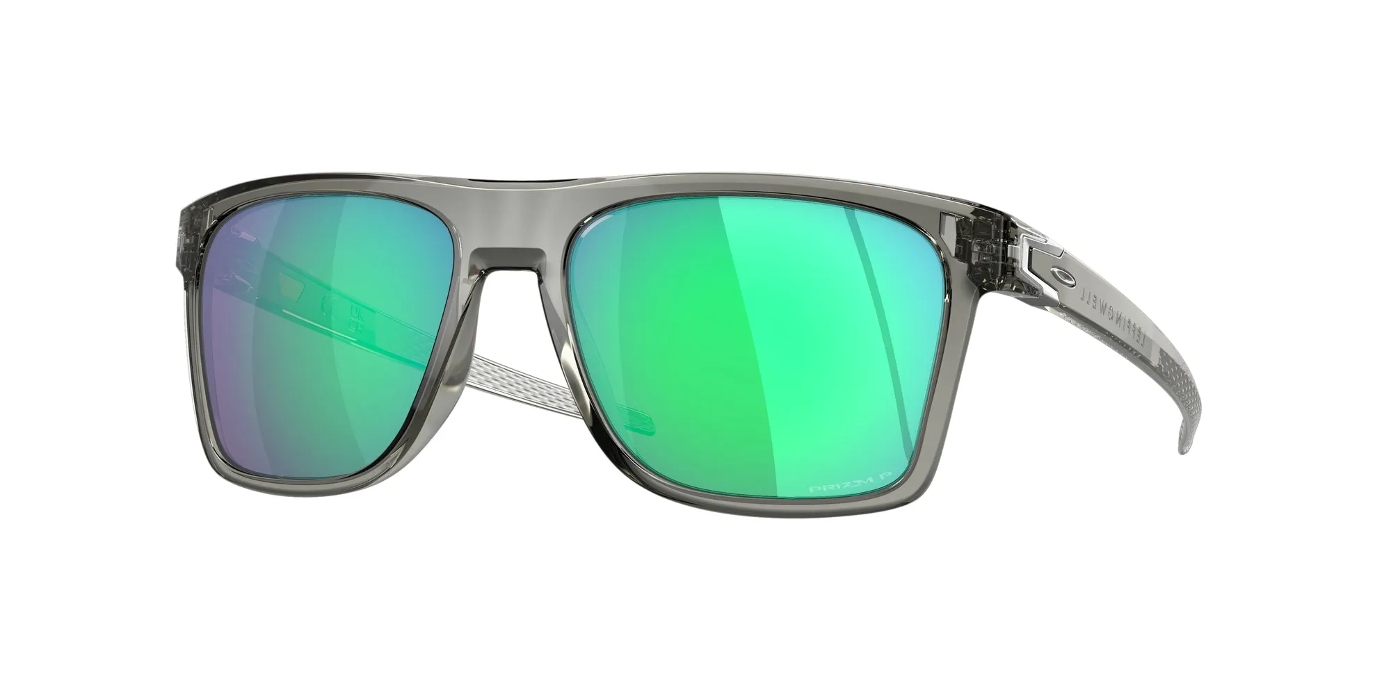 Oakley OO9100 LEFFINGWELL 910010 Occhiali da sole O_Matter Grigio Verde Squadrata Polarizzata Prizm - immagine 1