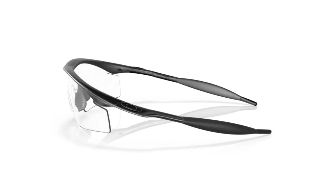 Oakley OO9060 M FRAME STRIKE 11-439 Occhiali da sole O_Matter Nero Trasparente Maschera Normale - immagine 3