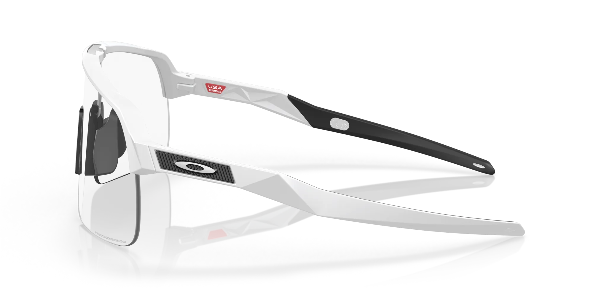 Oakley OO9463 SUTRO LITE 946346 Occhiali da sole O_Matter Bianco Grigio Maschera Fotocromatiche Fotocromatica - immagine 4