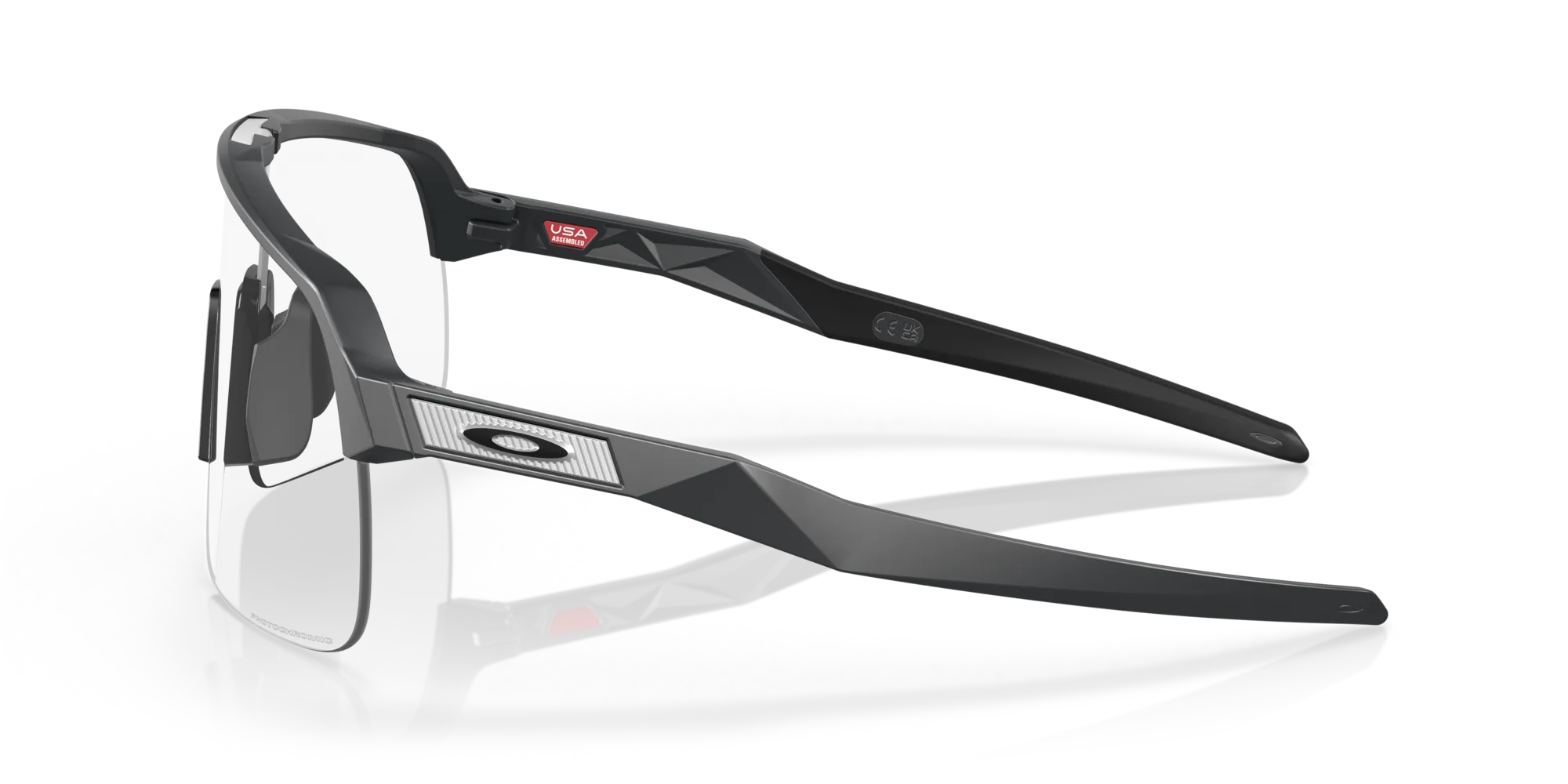 Oakley OO9463 SUTRO LITE 946345 Occhiali da sole O_Matter Grigio Grigio Maschera Fotocromatiche Fotocromatica - immagine 4