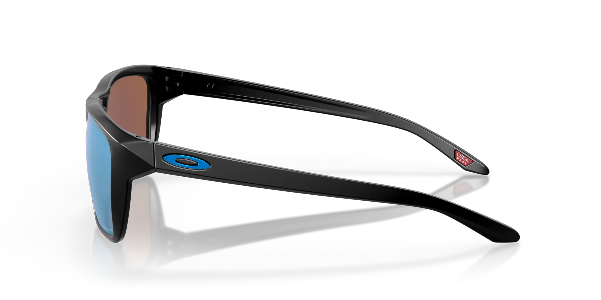 Oakley OO9448 SYLAS 944827 Occhiali da sole O_Matter Nero Blu Squadrata Polarizzata Prizm - immagine 4