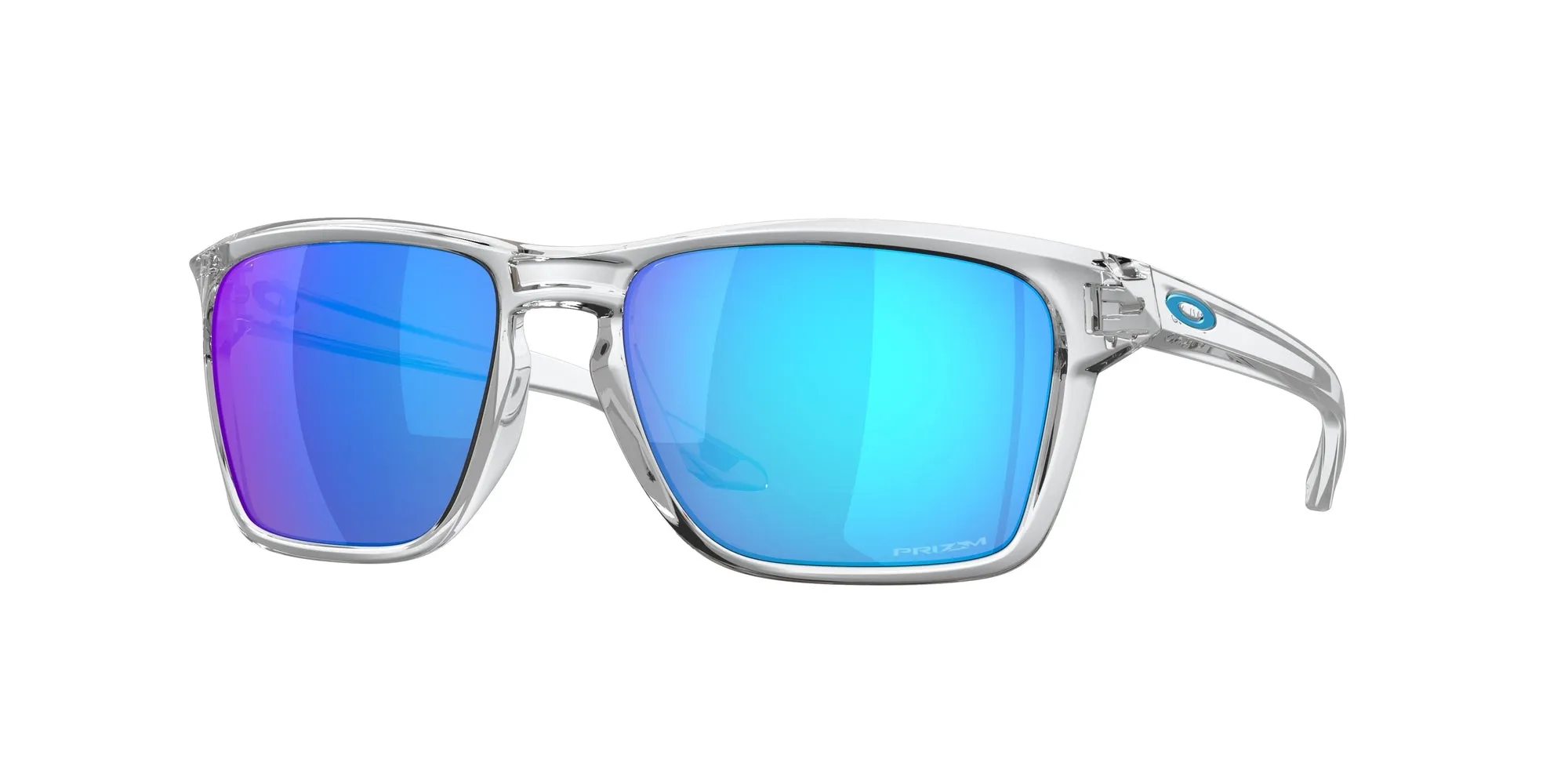 Oakley OO9448 SYLAS 944804 Occhiali da sole Plastica Trasparente Prizm Sapphire Squadrata Normale Prizm - immagine 1
