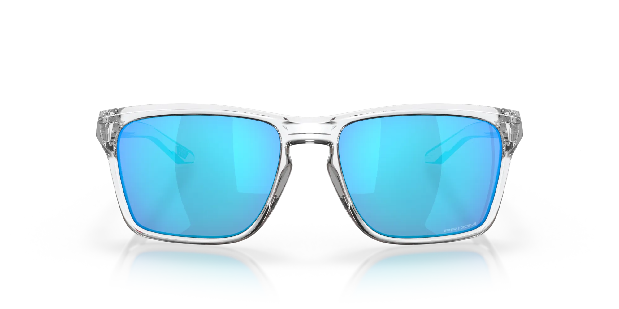 Oakley OO9448 SYLAS 944804 Occhiali da sole Plastica Trasparente Prizm Sapphire Squadrata Normale Prizm - immagine 3