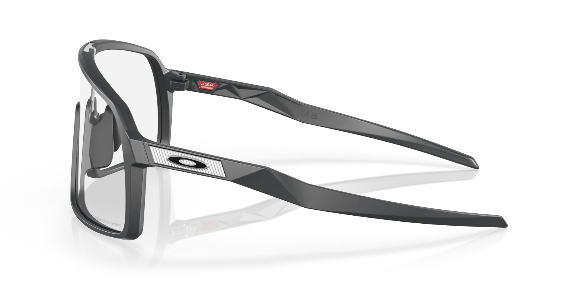 Oakley OO9406 SUTRO 940698 Occhiali da sole O_Matter Grigio Grigio Maschera Fotocromatiche Fotocromatica - immagine 4