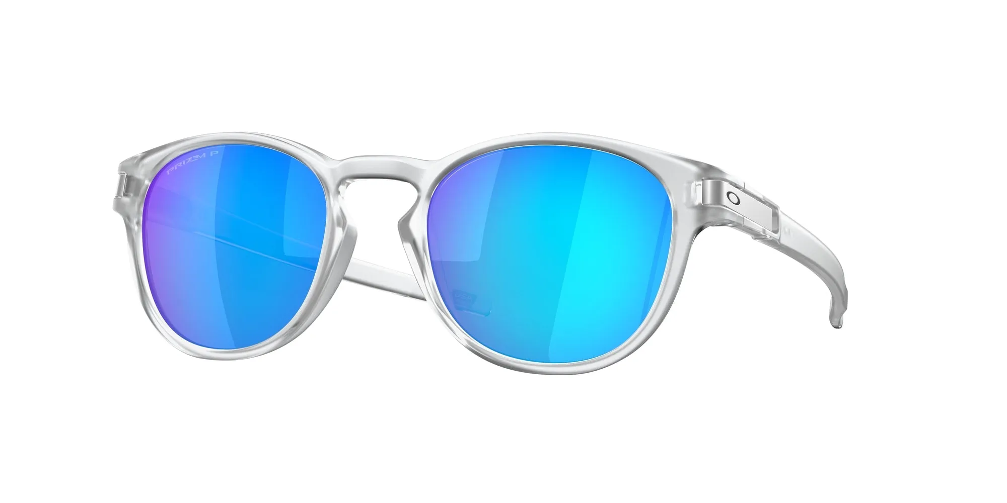 Oakley OO9265 LATCH 926565 Occhiali da sole O_Matter Trasparente Blu Rotonda Polarizzata Prizm - immagine 1