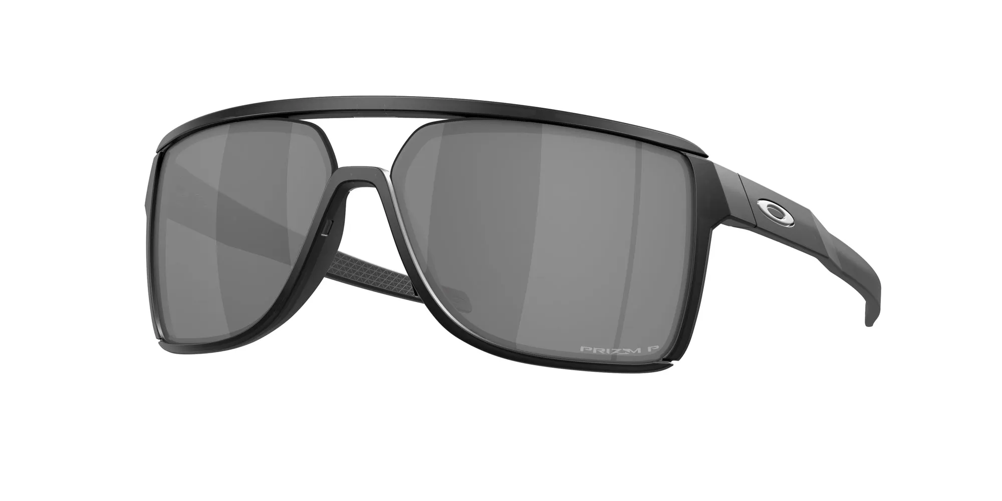 Oakley OO9147 CASTEL 914702 Occhiali da sole O_Matter Nero Grigio Squadrata Polarizzata Prizm - immagine 1
