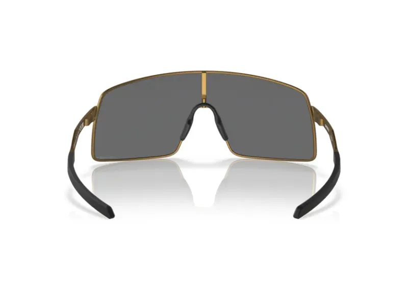 Oakley OO6013 SUTRO TI 601305 Occhiali da sole Titanio Oro Grigio Maschera Normale Prizm - immagine 3