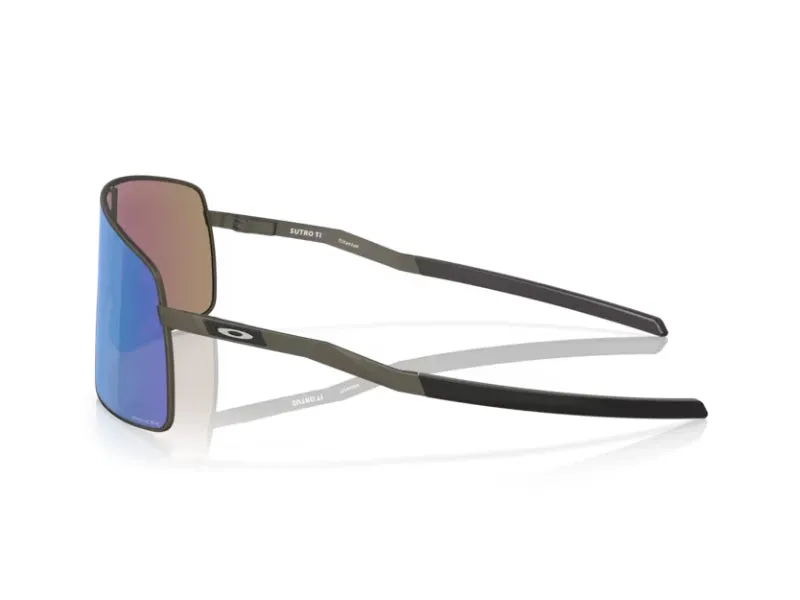 Oakley OO6013 SUTRO TI 601304 Occhiali da sole Titanio Grigio Blu Maschera Normale Prizm - immagine 4