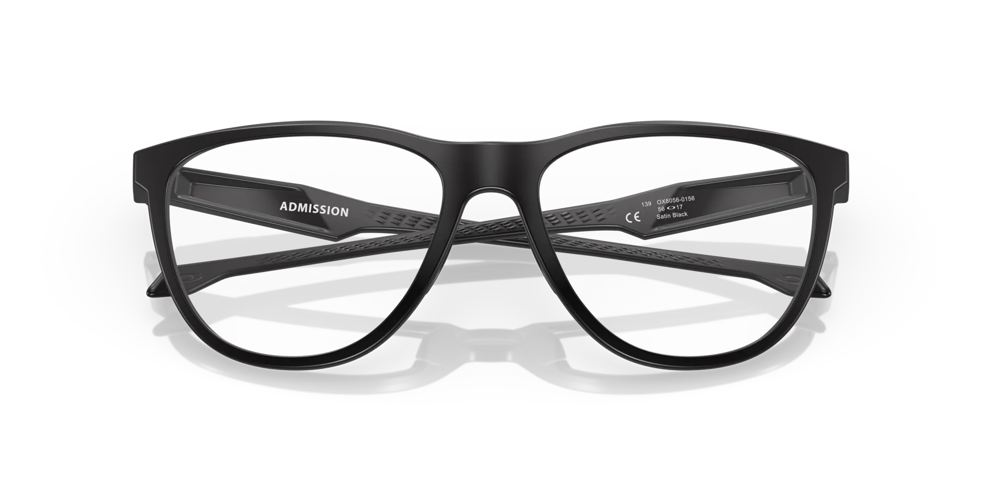 Oakley OX8056 ADMISSION 805601 Montature da vista O_Matter Nero Rotonda Normale - immagine 2