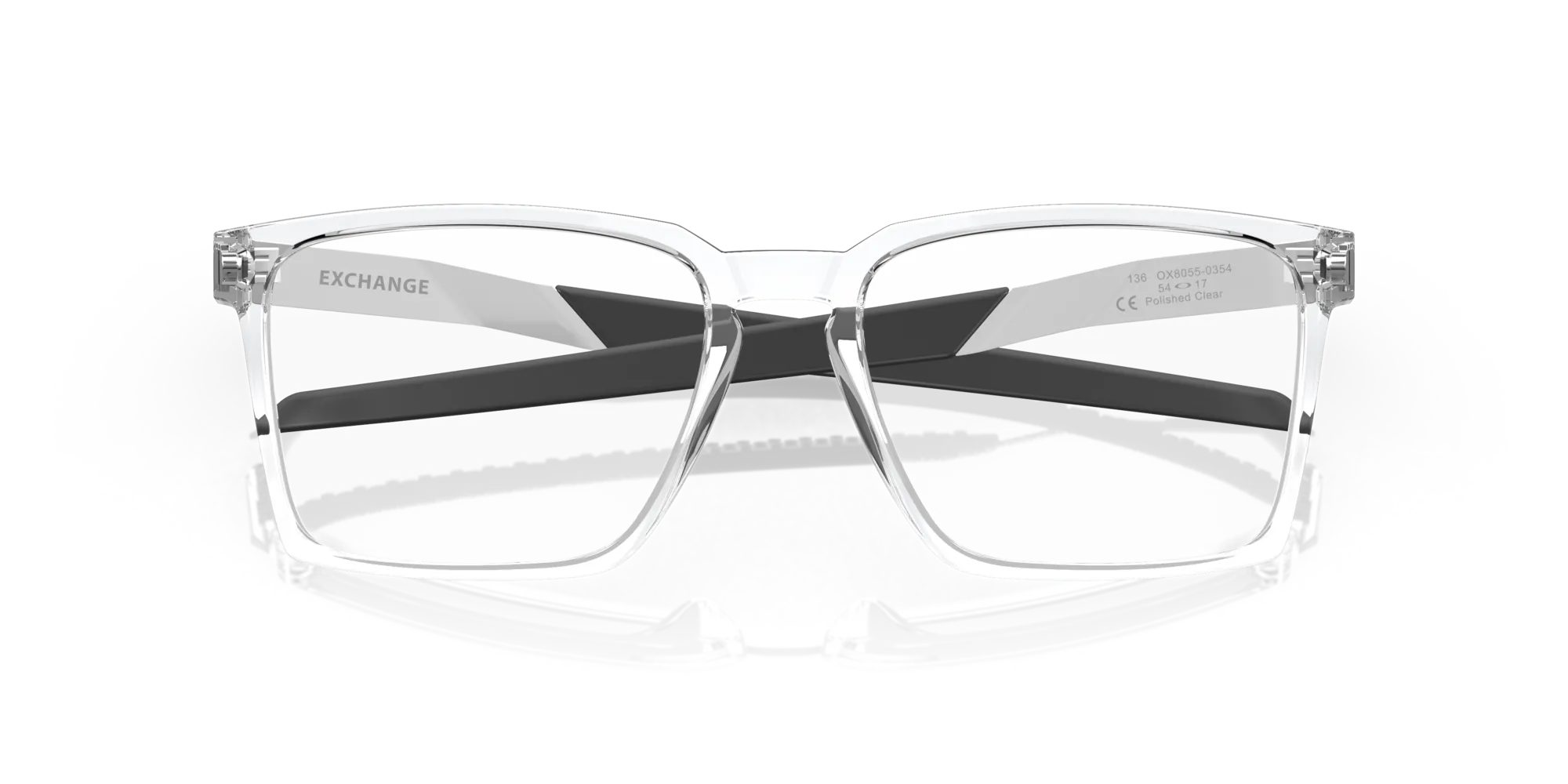 Oakley OX8055 EXCHANGE 805503 Montature da vista O_Matter Trasparente Squadrata Normale - immagine 2