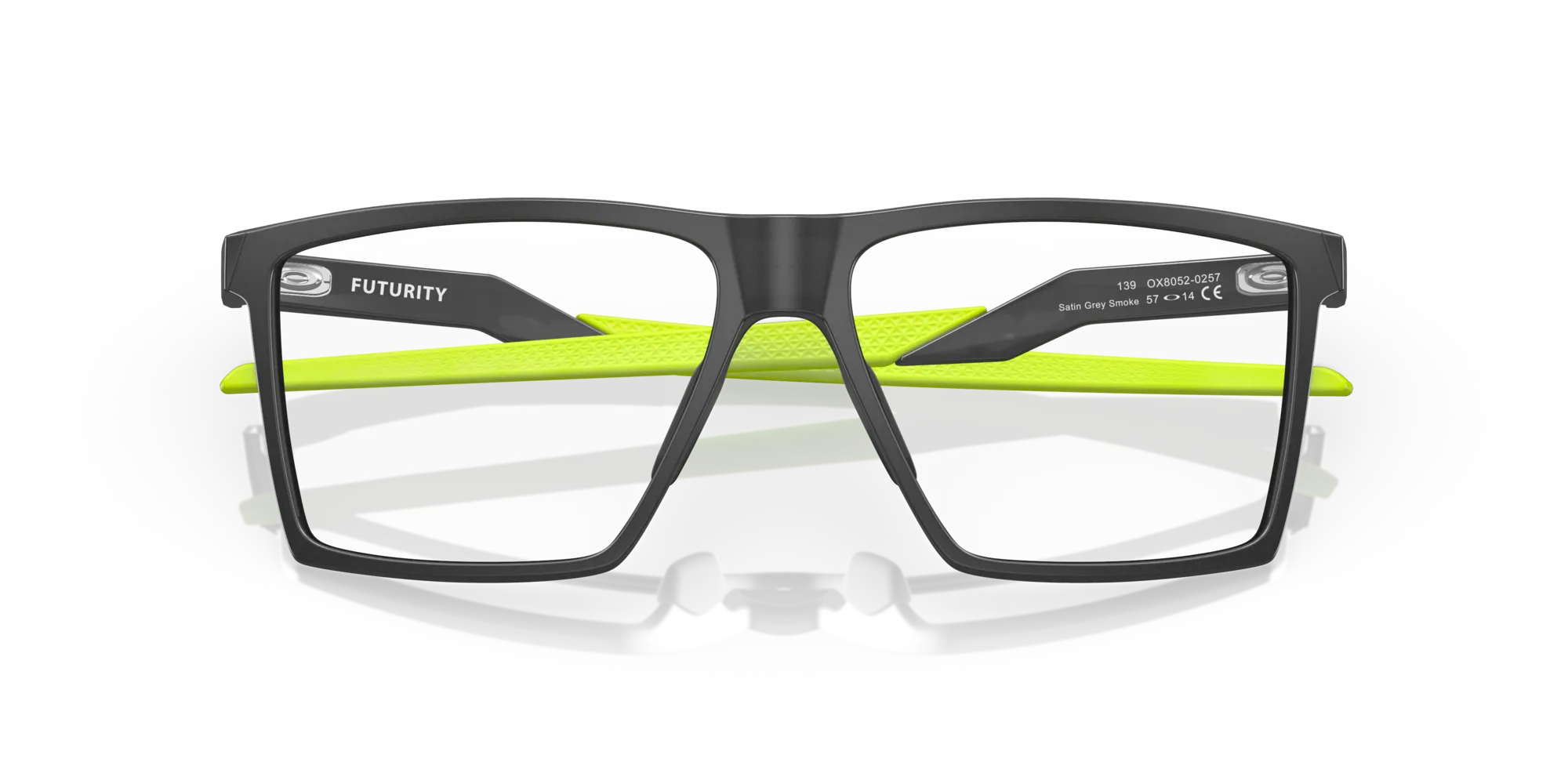 Oakley OX8052 FUTURITY 805202 Montature da vista O_Matter Grigio Trasparente Squadrata Normale - immagine 2