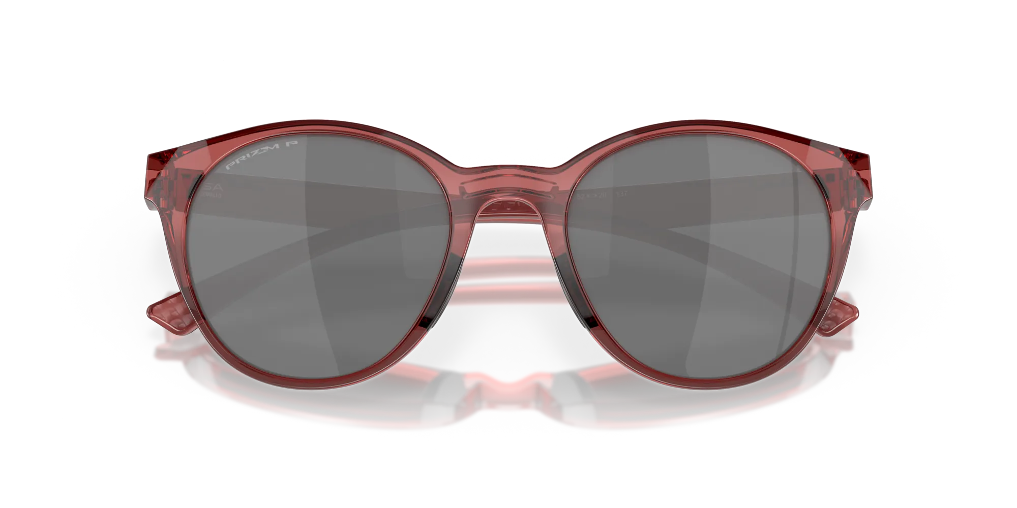 Oakley OO9474 SPINDRIFT 947407 Occhiali da sole O_Matter Rosso Grigio Rotonda Polarizzata Prizm - immagine 2