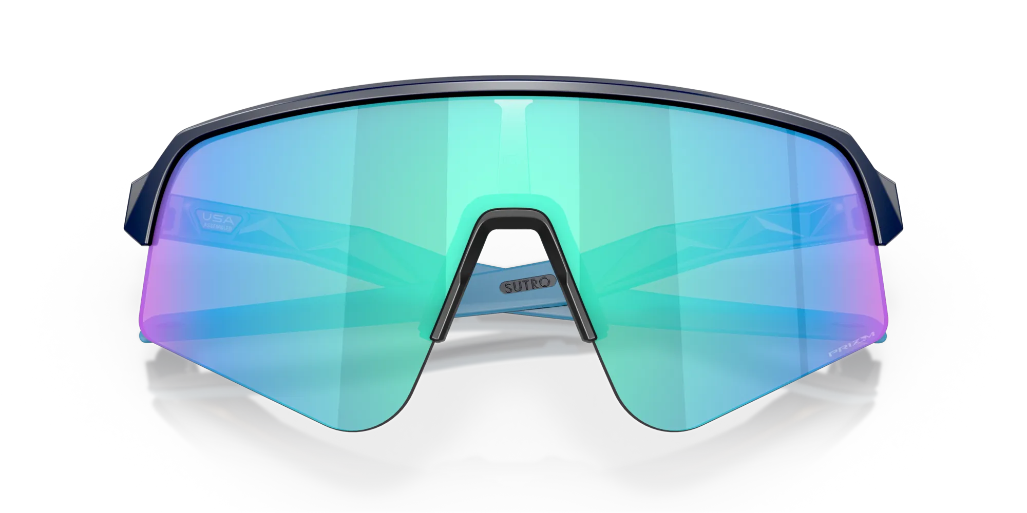 Oakley OO9465 SUTRO LITE SWEEP 946505 Occhiali da sole O_Matter Blu Blu Maschera Normale Prizm - immagine 2